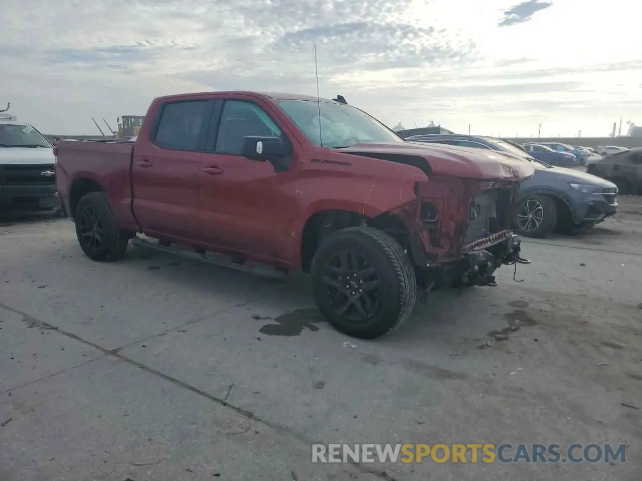 4 Photograph of a damaged car 1GCPADED6RZ344276 CHEVROLET ALL Models 2024