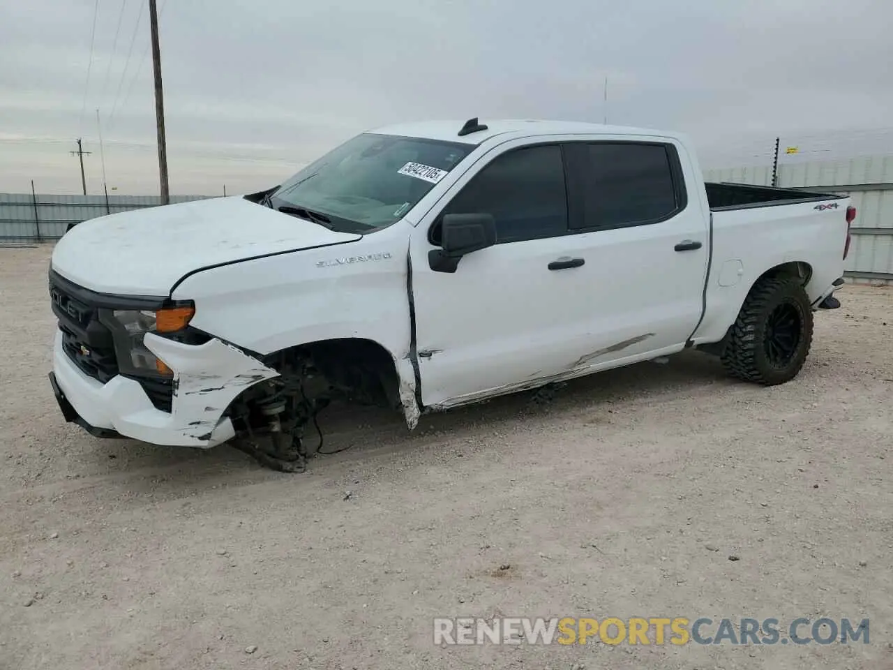 1 Photograph of a damaged car 1GCPDBEK5RZ285375 CHEVROLET ALL Models 2024