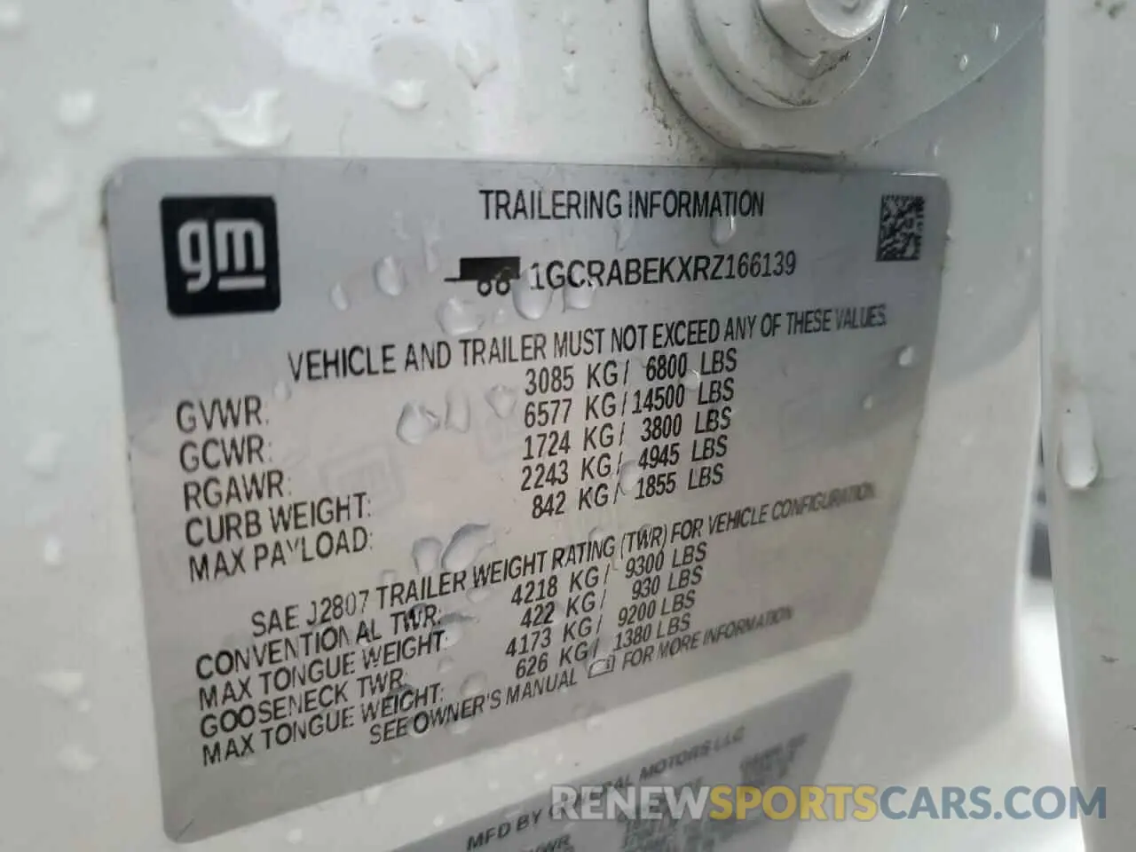 12 Фотография поврежденного автомобиля 1GCRABEKXRZ166139 CHEVROLET ALL Models 2024
