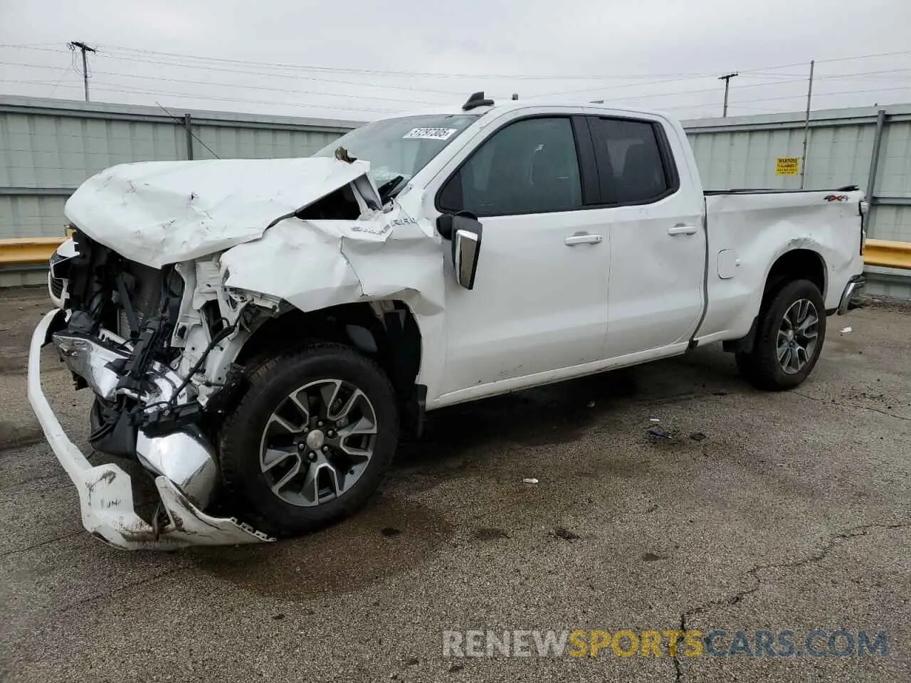 1 Photograph of a damaged car 1GCRDKEKXRZ339116 CHEVROLET ALL Models 2024