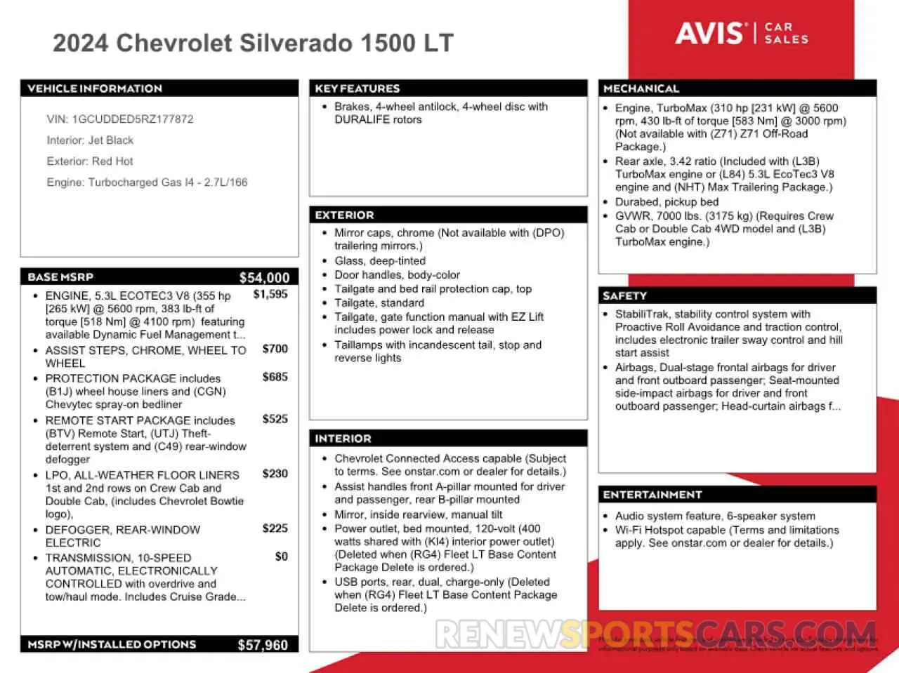 12 Фотография поврежденного автомобиля 1GCUDDED5RZ177872 CHEVROLET ALL Models 2024