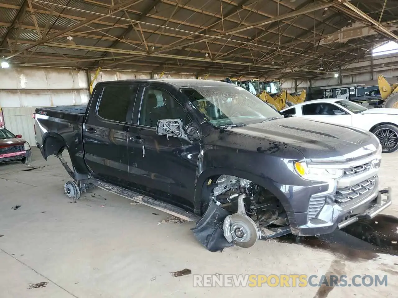4 Photograph of a damaged car 1GCUDDEDXRZ126335 CHEVROLET ALL Models 2024