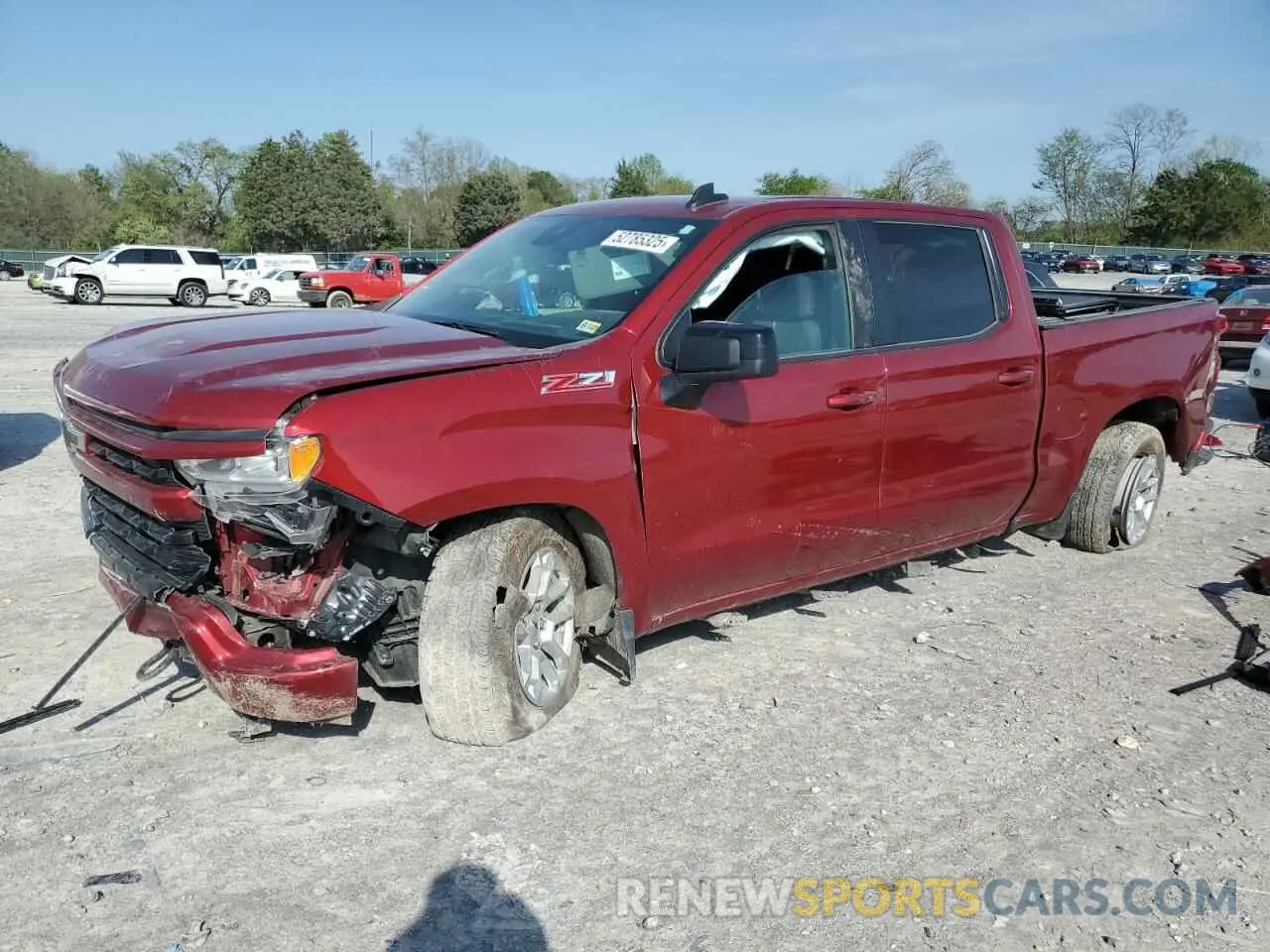 1 Photograph of a damaged car 1GCUDEED0RZ344645 CHEVROLET ALL Models 2024