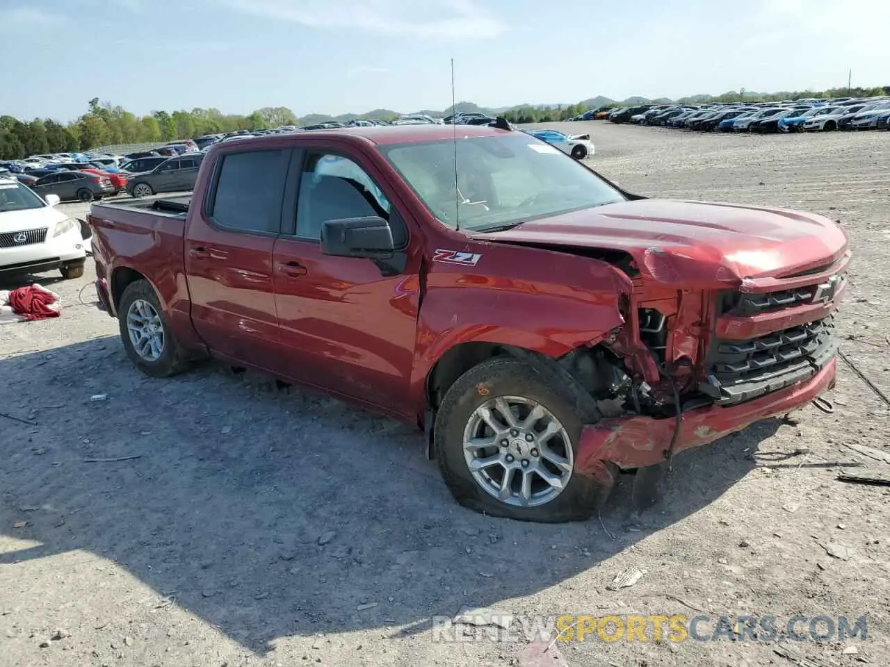 4 Photograph of a damaged car 1GCUDEED0RZ344645 CHEVROLET ALL Models 2024