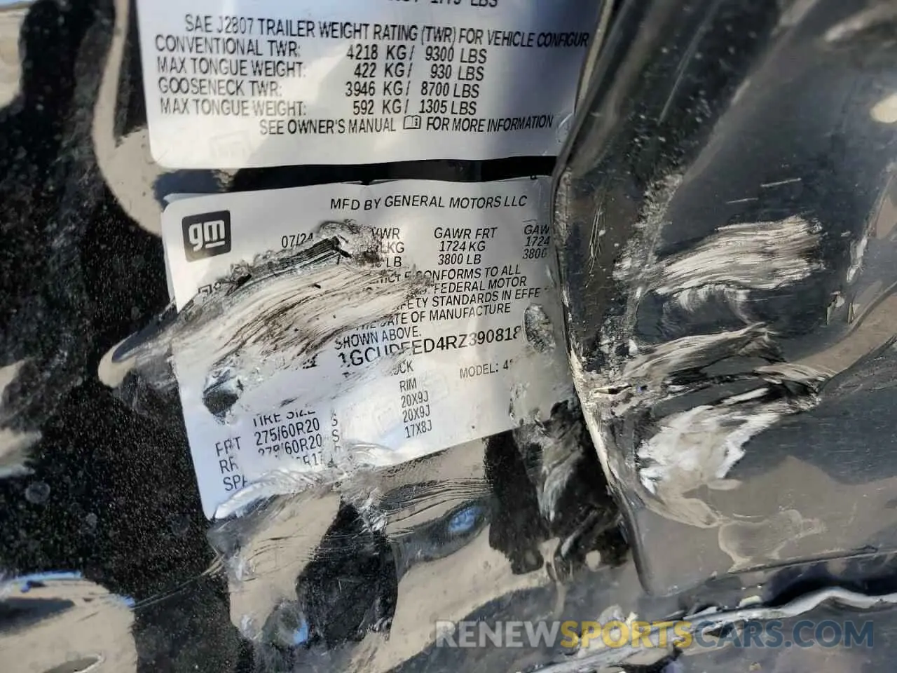14 Фотография поврежденного автомобиля 1GCUDEED4RZ390818 CHEVROLET ALL Models 2024
