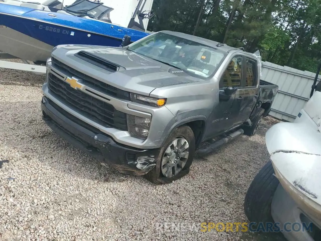 1 Photograph of a damaged car 2GC4YMEY3R1163095 CHEVROLET ALL Models 2024