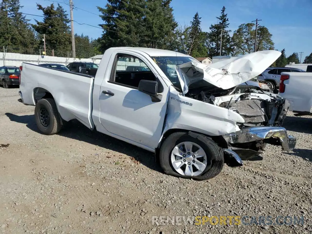 4 Photograph of a damaged car 3GCNAAED4RG353175 CHEVROLET ALL Models 2024
