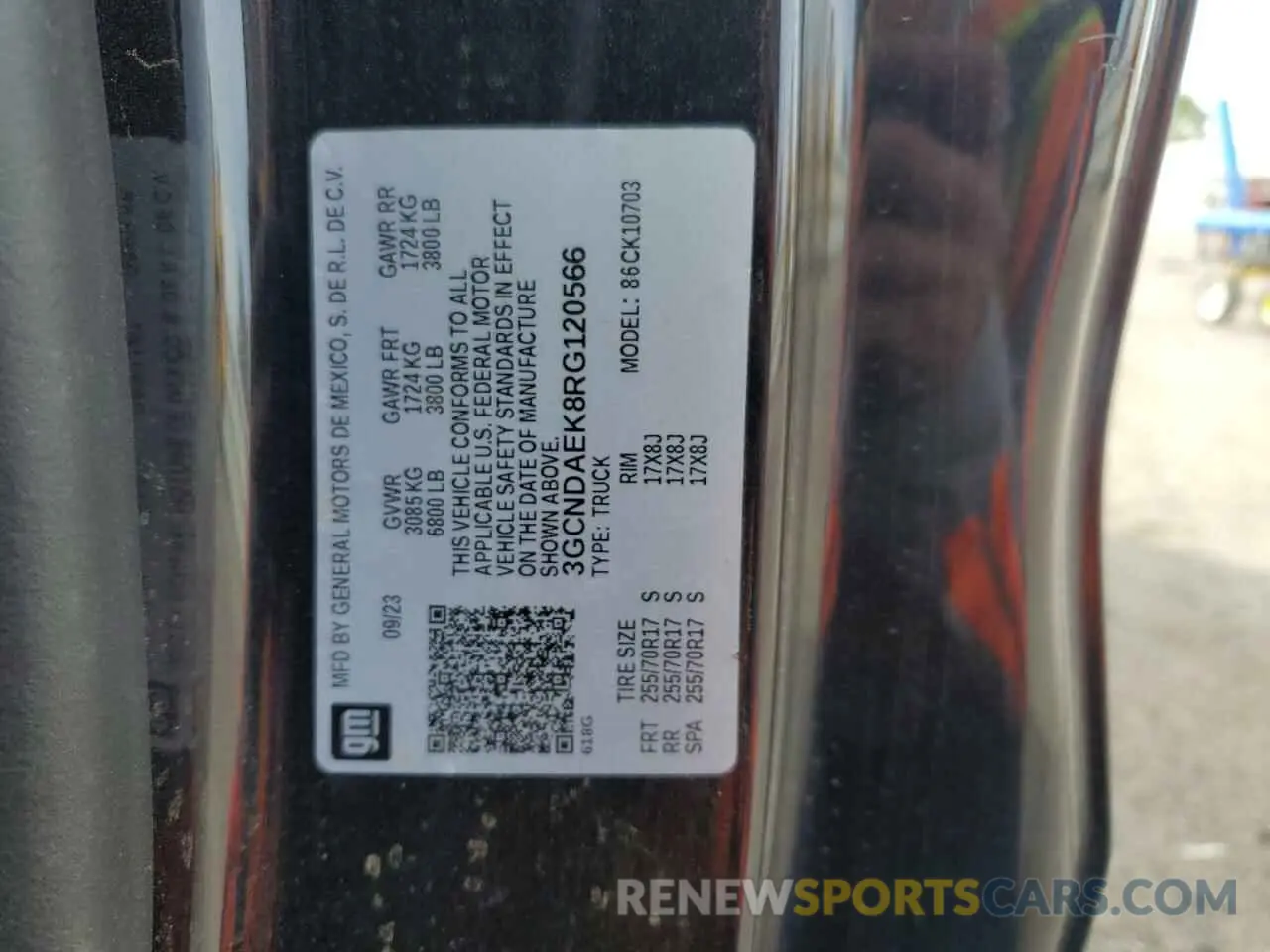 14 Фотография поврежденного автомобиля 3GCNDAEK8RG120566 CHEVROLET ALL Models 2024