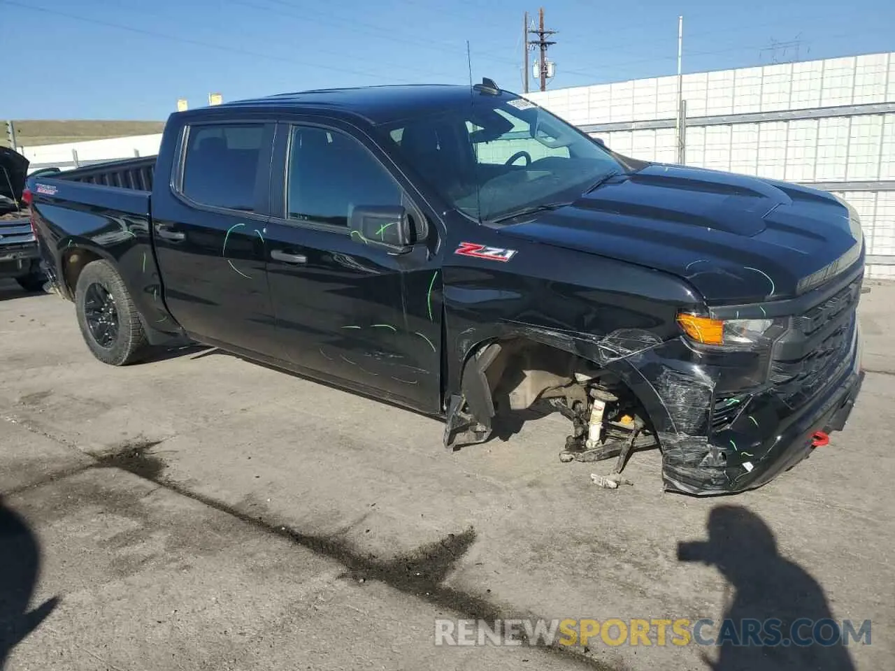 4 Фотография поврежденного автомобиля 3GCPDCEK2RG208078 CHEVROLET ALL Models 2024