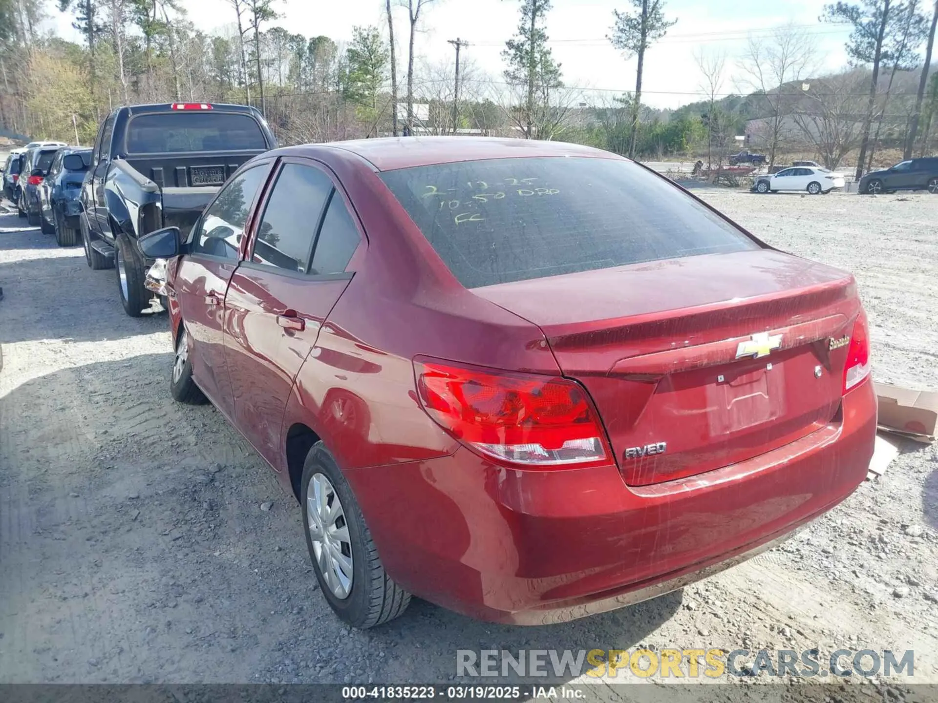 3 Photograph of a damaged car LSGHD52H1ND160254 CHEVROLET AVEO 2022