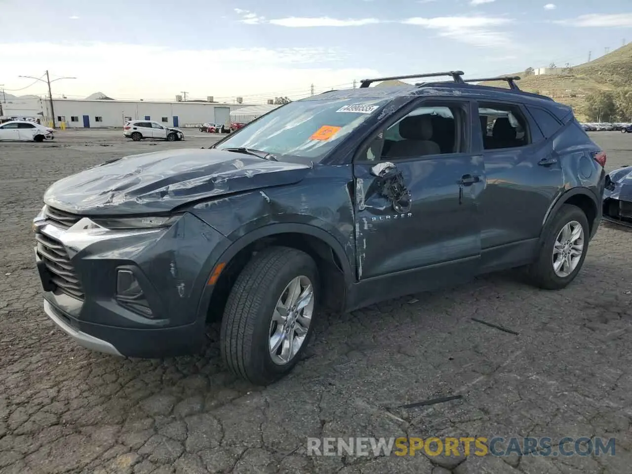 1 Photograph of a damaged car 3GNKBBRA1KS675398 CHEVROLET BLAZER 2019