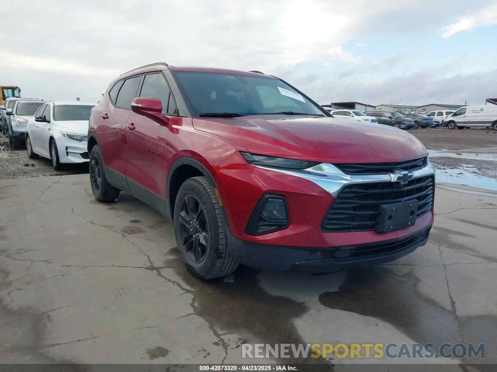 1 Фотография поврежденного автомобиля 3GNKBBRA2KS652082 CHEVROLET BLAZER 2019
