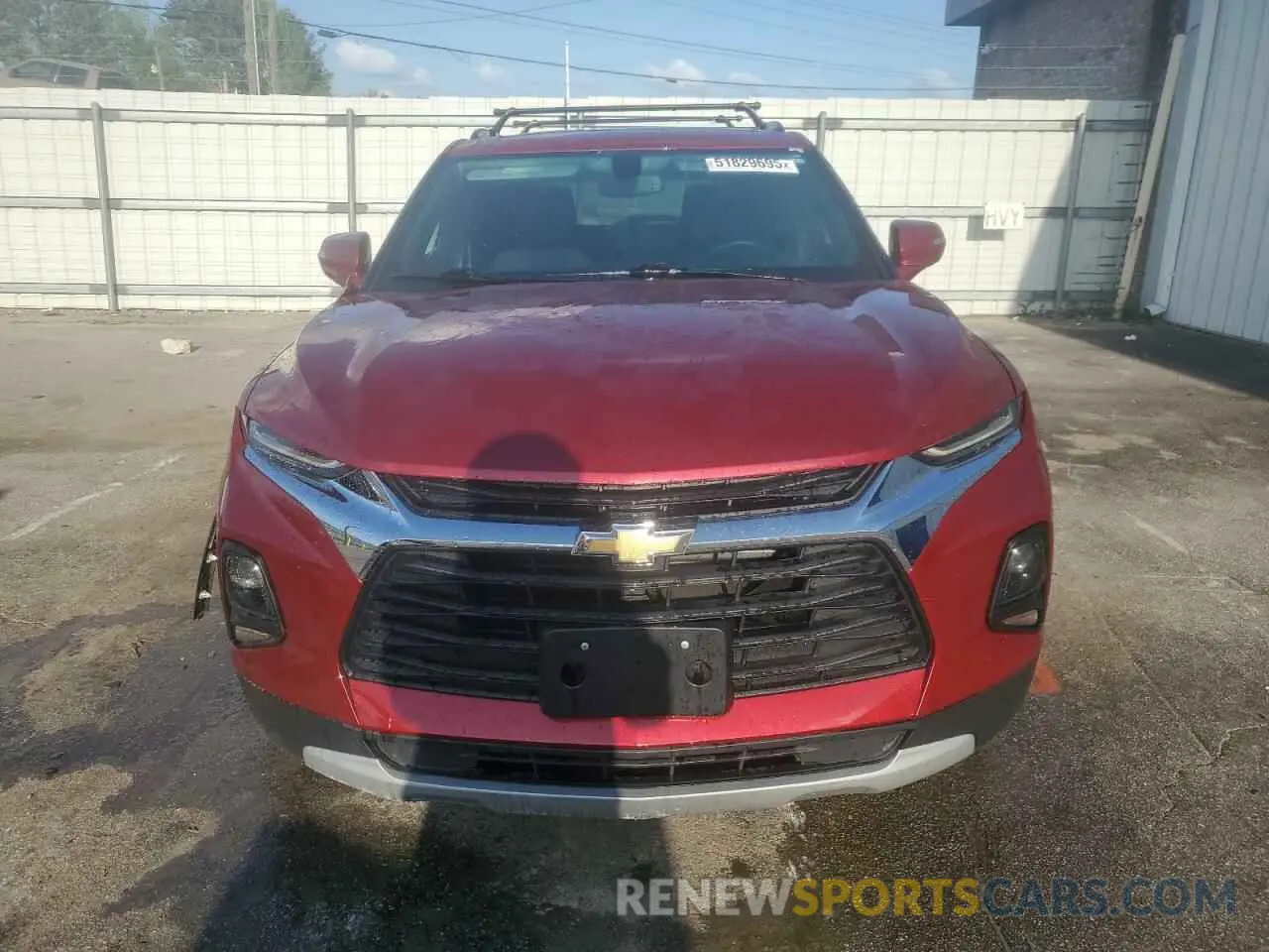 5 Photograph of a damaged car 3GNKBBRA3KS671725 CHEVROLET BLAZER 2019
