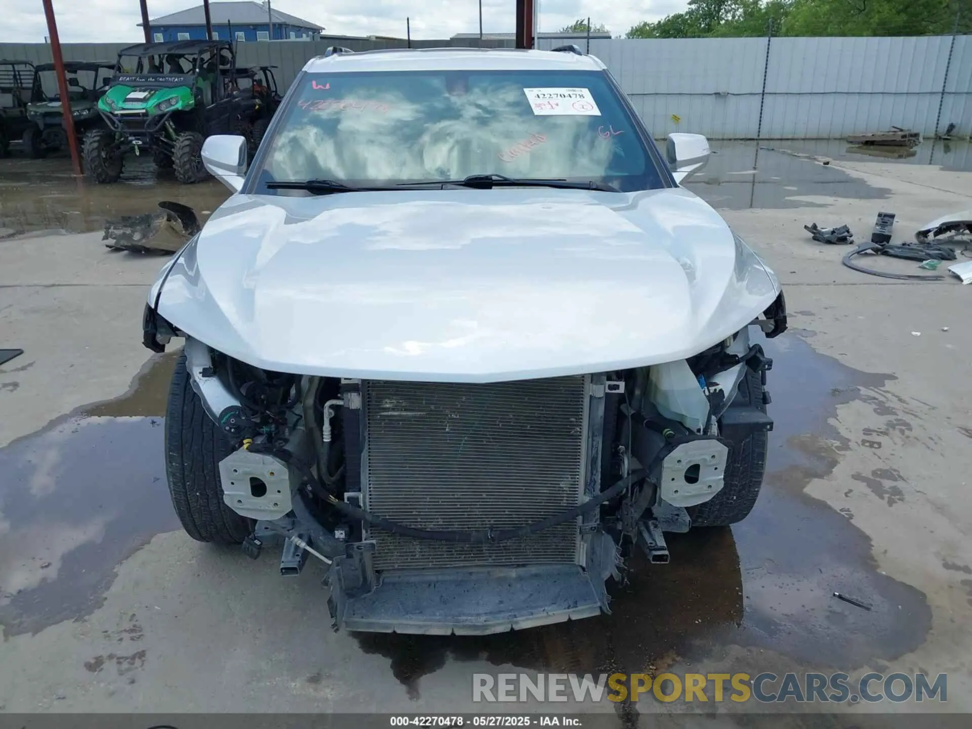 13 Photograph of a damaged car 3GNKBBRA3KS698858 CHEVROLET BLAZER 2019