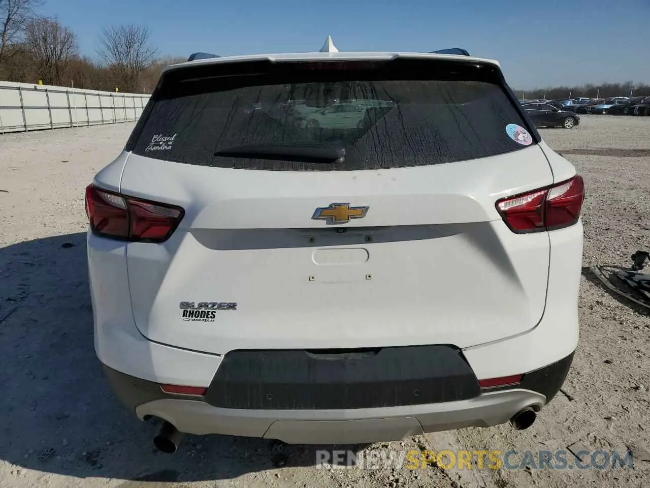 6 Photograph of a damaged car 3GNKBBRA4KS614546 CHEVROLET BLAZER 2019