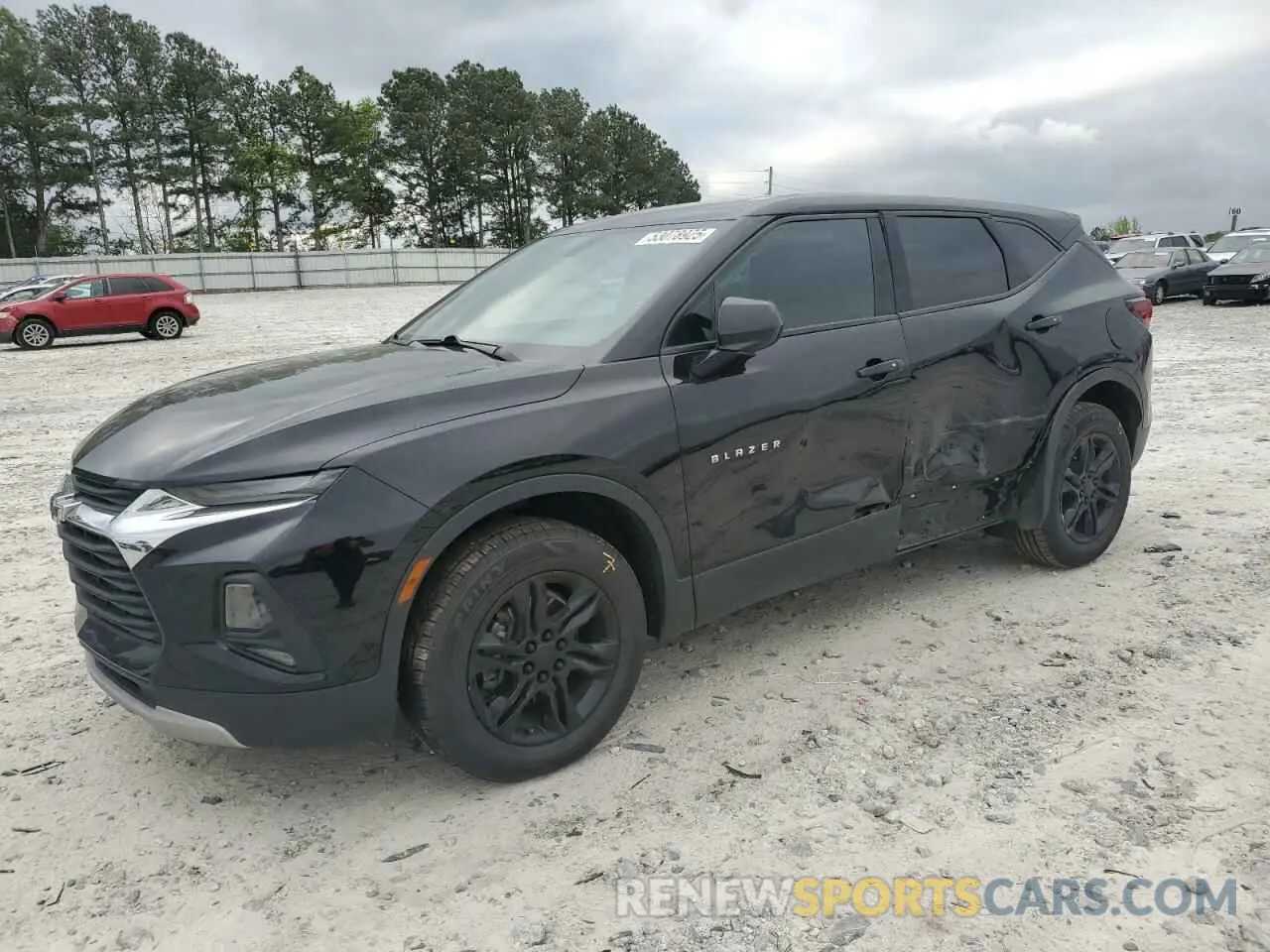 1 Фотография поврежденного автомобиля 3GNKBBRA4KS688341 CHEVROLET BLAZER 2019