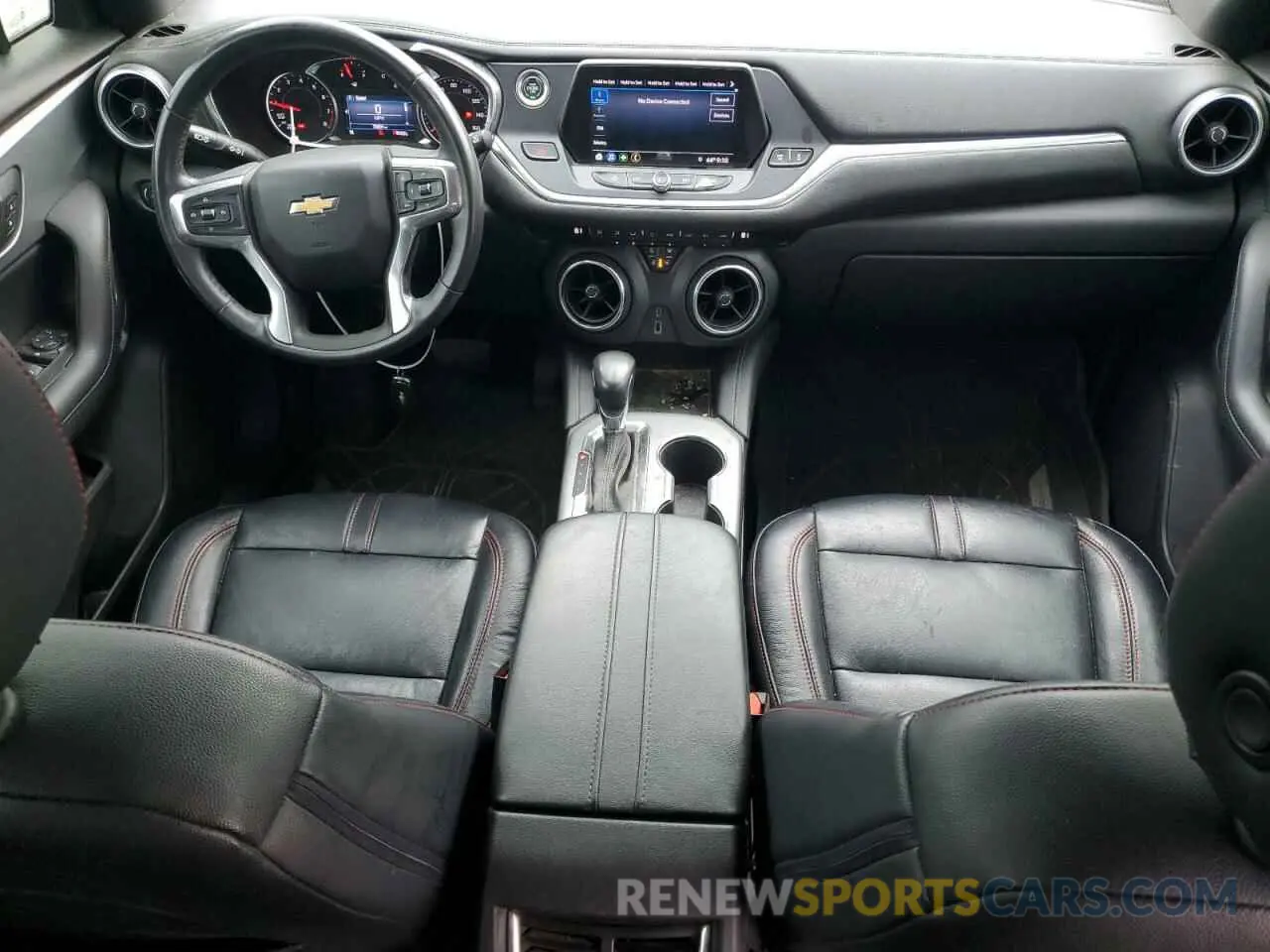 8 Фотография поврежденного автомобиля 3GNKBBRA4KS688341 CHEVROLET BLAZER 2019