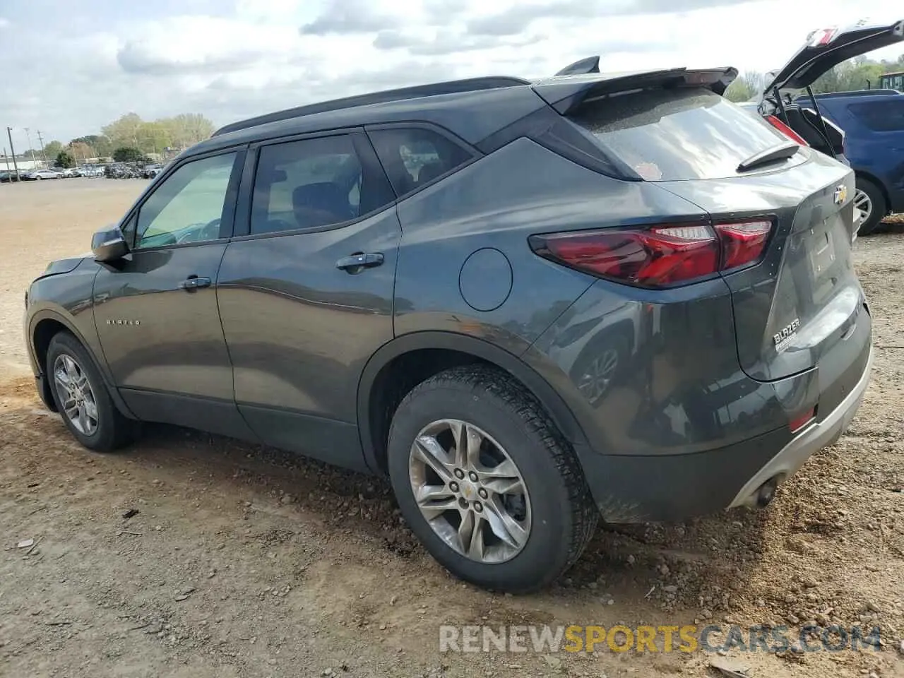 2 Photograph of a damaged car 3GNKBBRA4KS693569 CHEVROLET BLAZER 2019