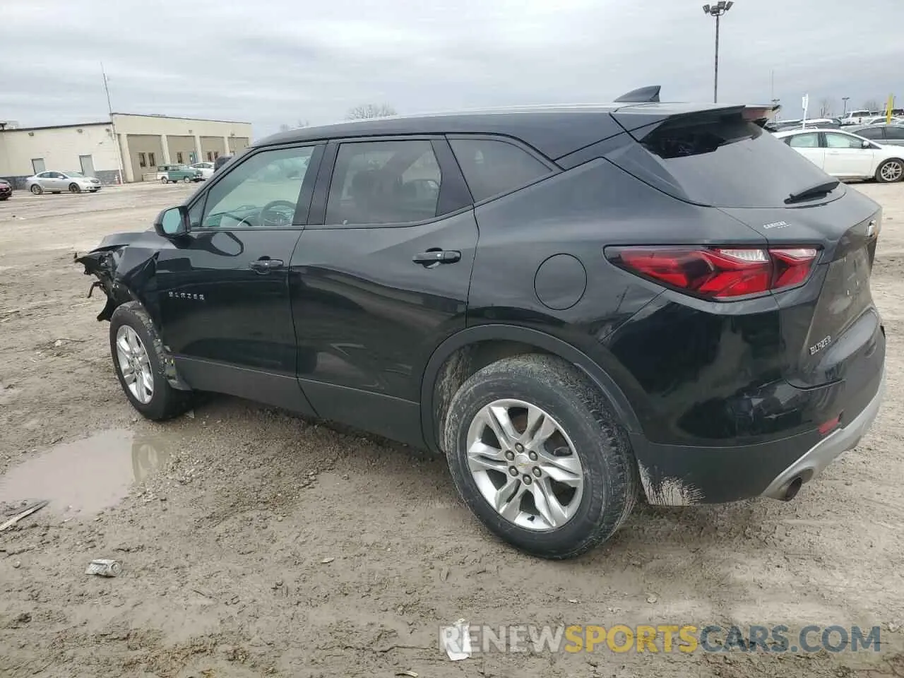 2 Photograph of a damaged car 3GNKBBRA6KS577855 CHEVROLET BLAZER 2019