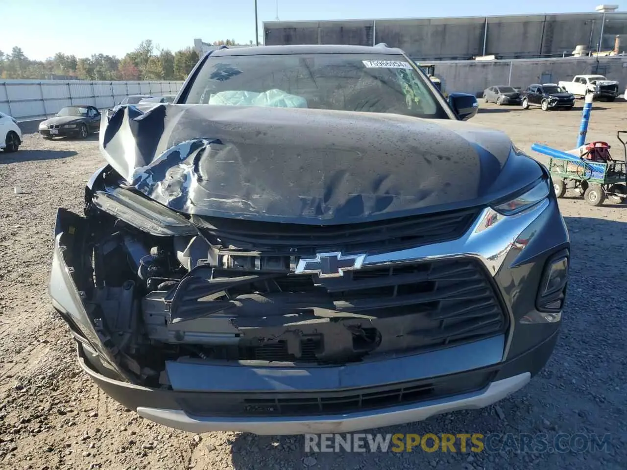 5 Photograph of a damaged car 3GNKBBRA6KS601538 CHEVROLET BLAZER 2019
