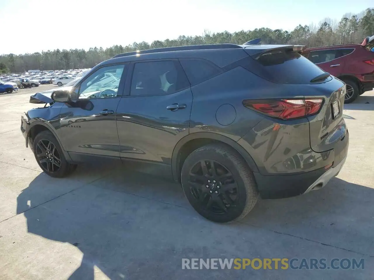 2 Photograph of a damaged car 3GNKBBRA6KS676885 CHEVROLET BLAZER 2019