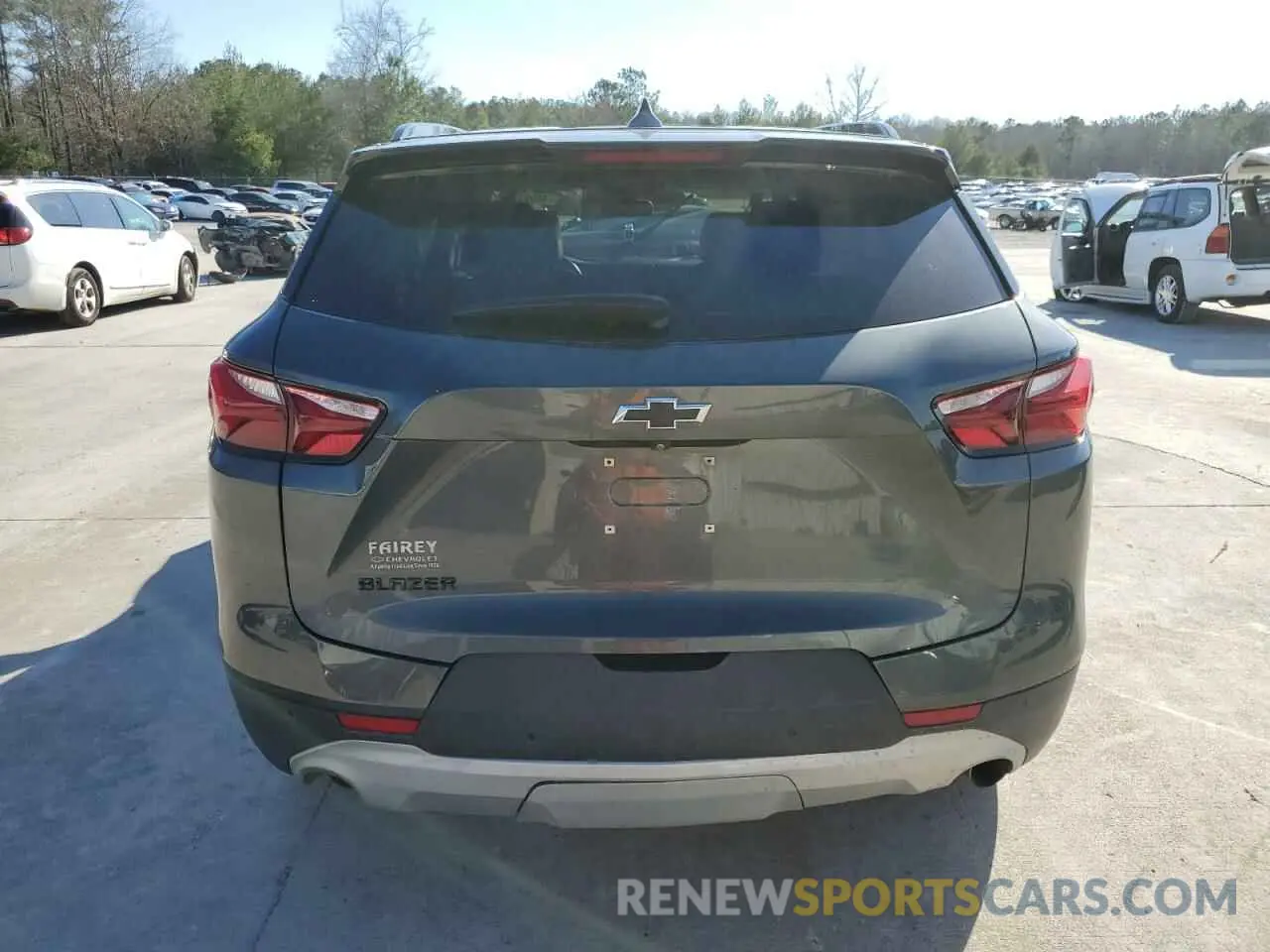 6 Photograph of a damaged car 3GNKBBRA6KS676885 CHEVROLET BLAZER 2019