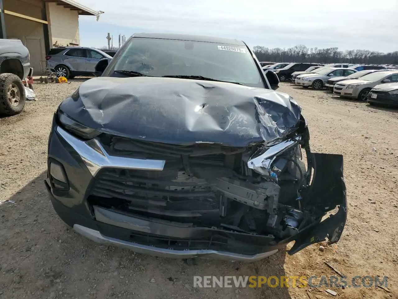 5 Photograph of a damaged car 3GNKBBRA8KS570129 CHEVROLET BLAZER 2019