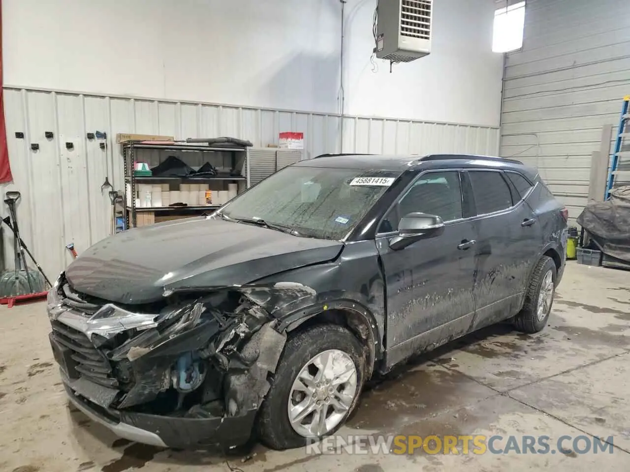 1 Photograph of a damaged car 3GNKBCRS1KS701321 CHEVROLET BLAZER 2019