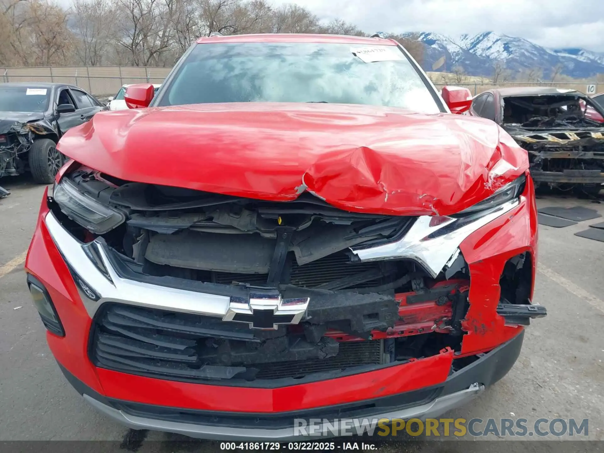 11 Фотография поврежденного автомобиля 3GNKBCRS8KS696988 CHEVROLET BLAZER 2019