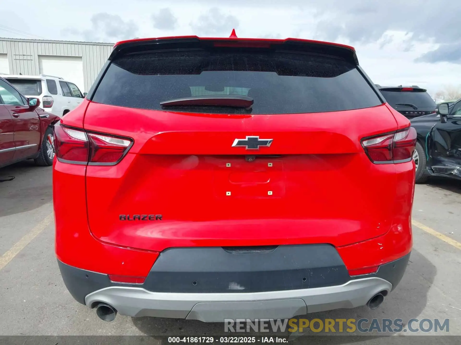 15 Фотография поврежденного автомобиля 3GNKBCRS8KS696988 CHEVROLET BLAZER 2019