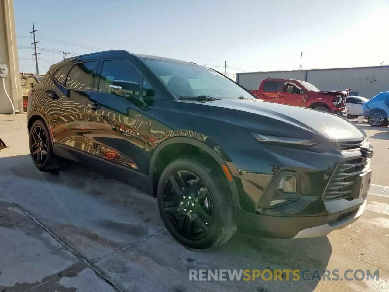 4 Photograph of a damaged car 3GNKBCRS8KS697574 CHEVROLET BLAZER 2019