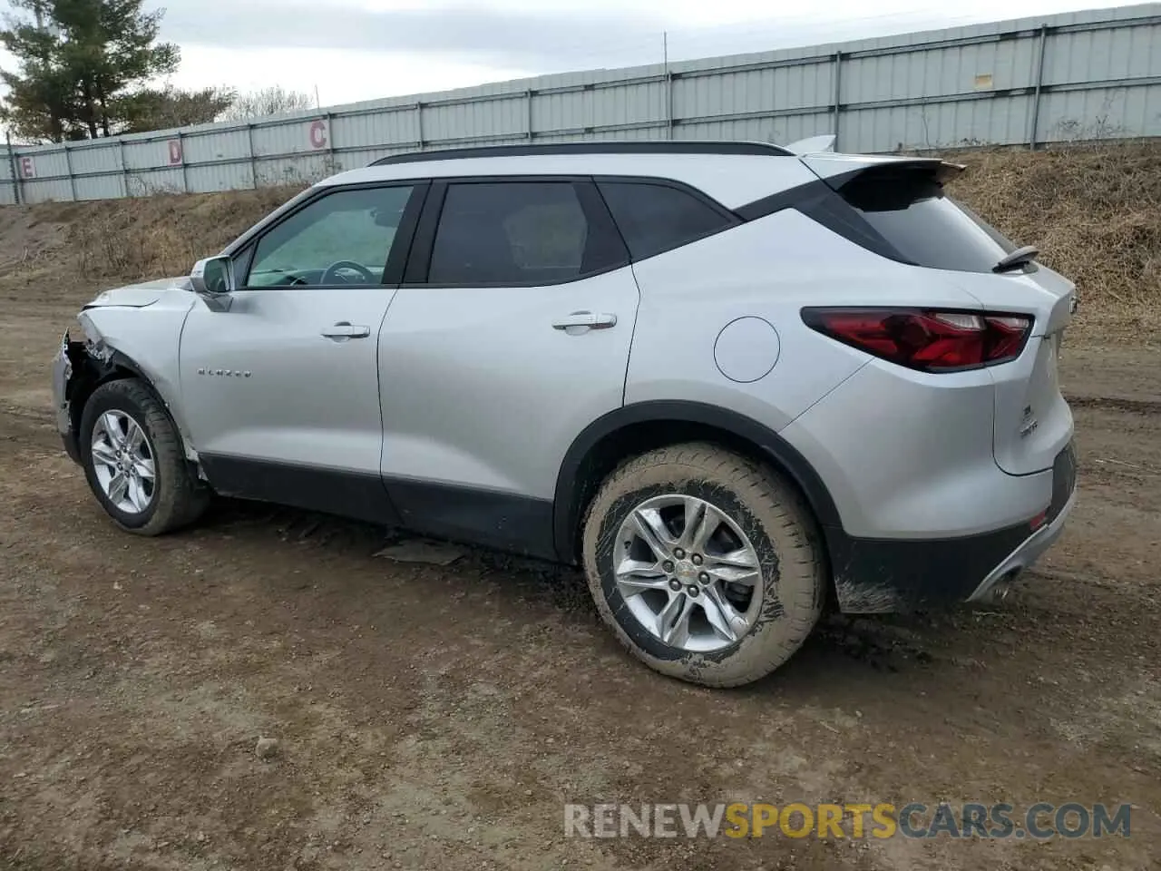 2 Photograph of a damaged car 3GNKBCRS9KS656368 CHEVROLET BLAZER 2019