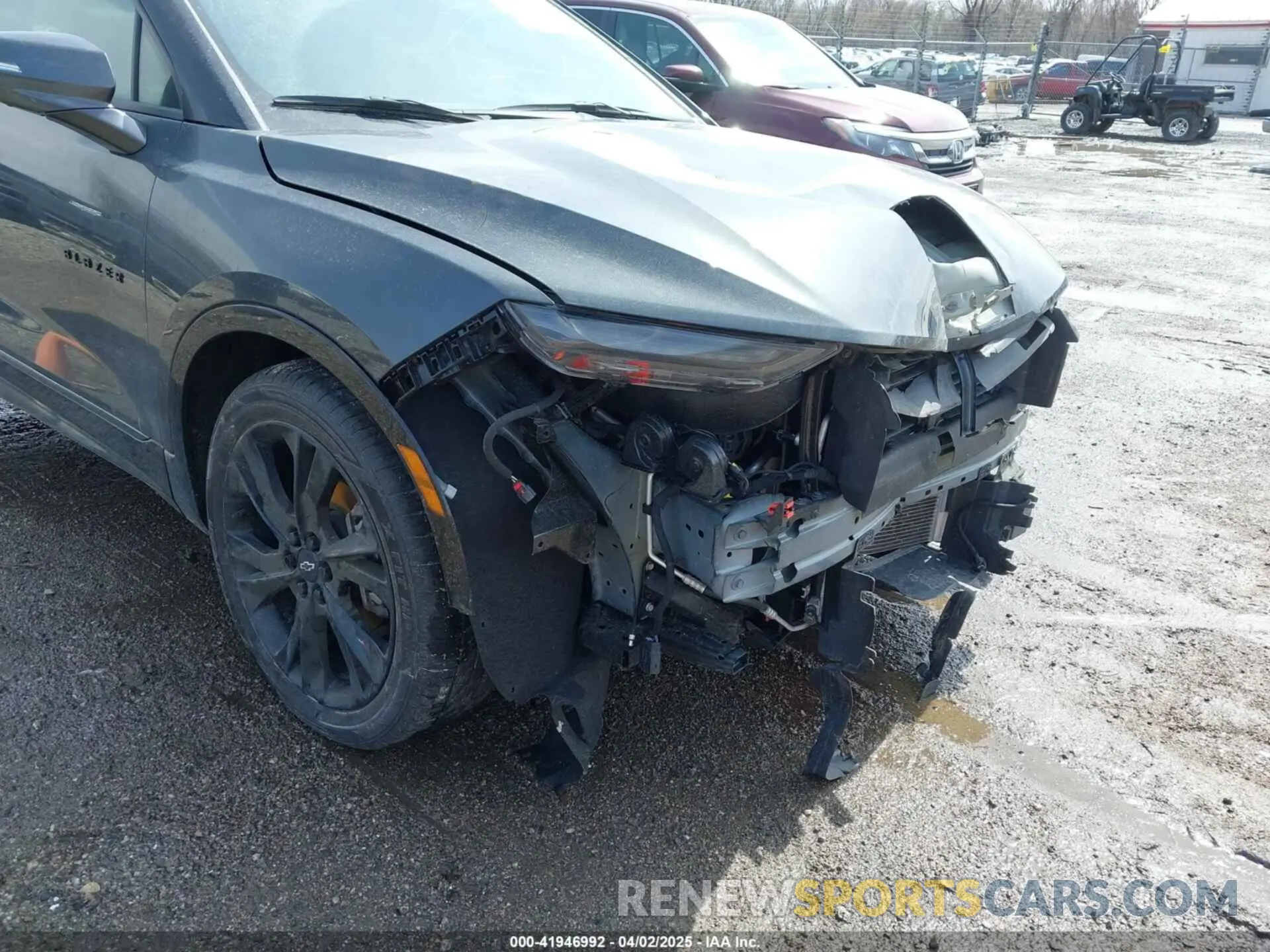 19 Photograph of a damaged car 3GNKBERS2K5694793 CHEVROLET BLAZER 2019