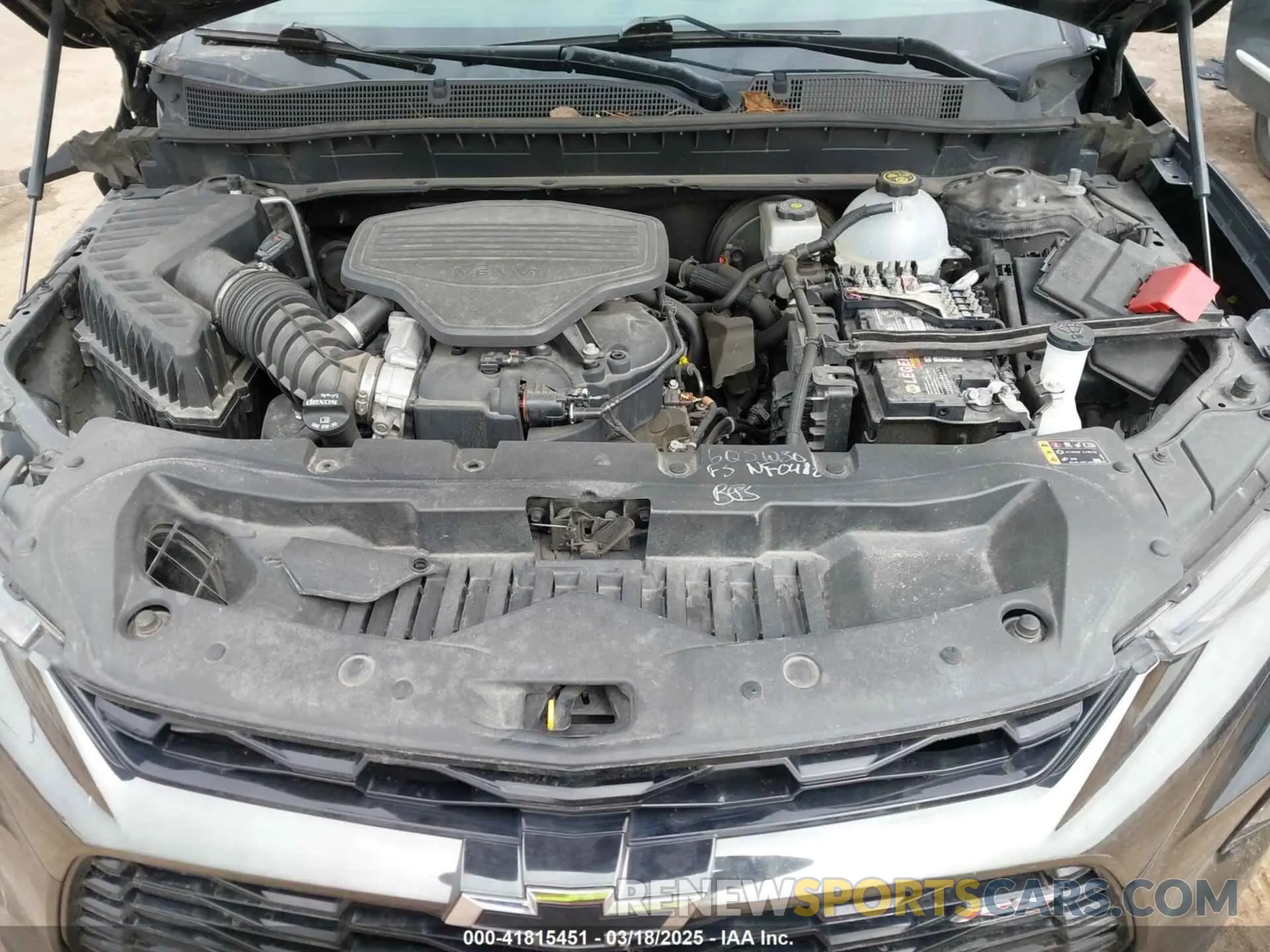 10 Photograph of a damaged car 3GNKBERS2KS686369 CHEVROLET BLAZER 2019