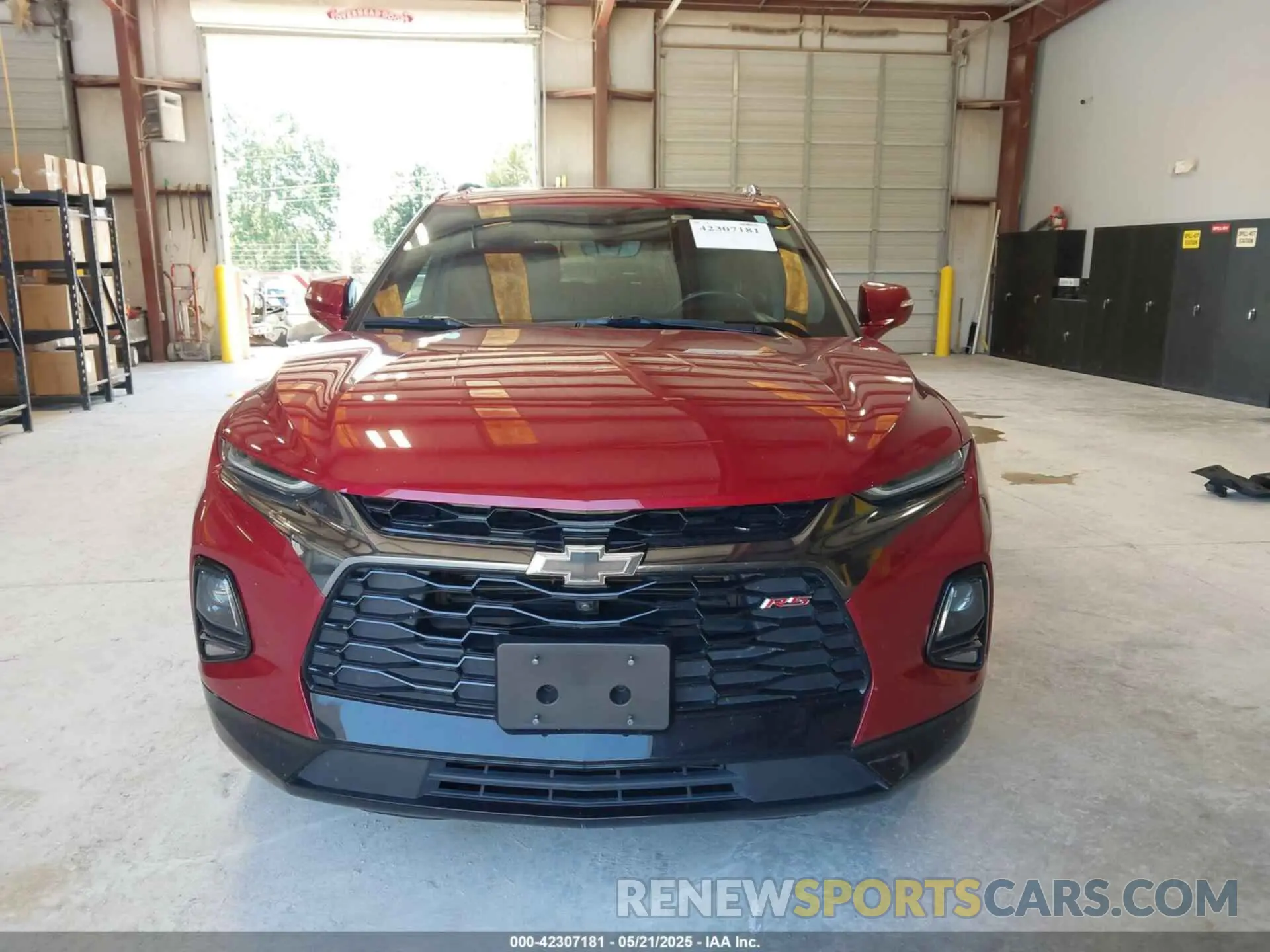 12 Photograph of a damaged car 3GNKBERS3KS681486 CHEVROLET BLAZER 2019