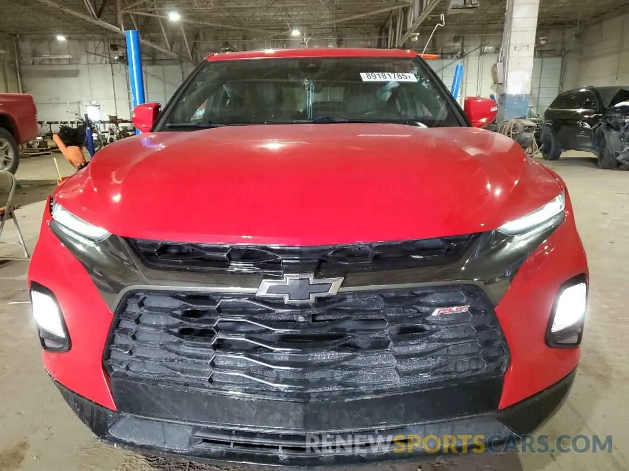 5 Photograph of a damaged car 3GNKBERSXKS697832 CHEVROLET BLAZER 2019