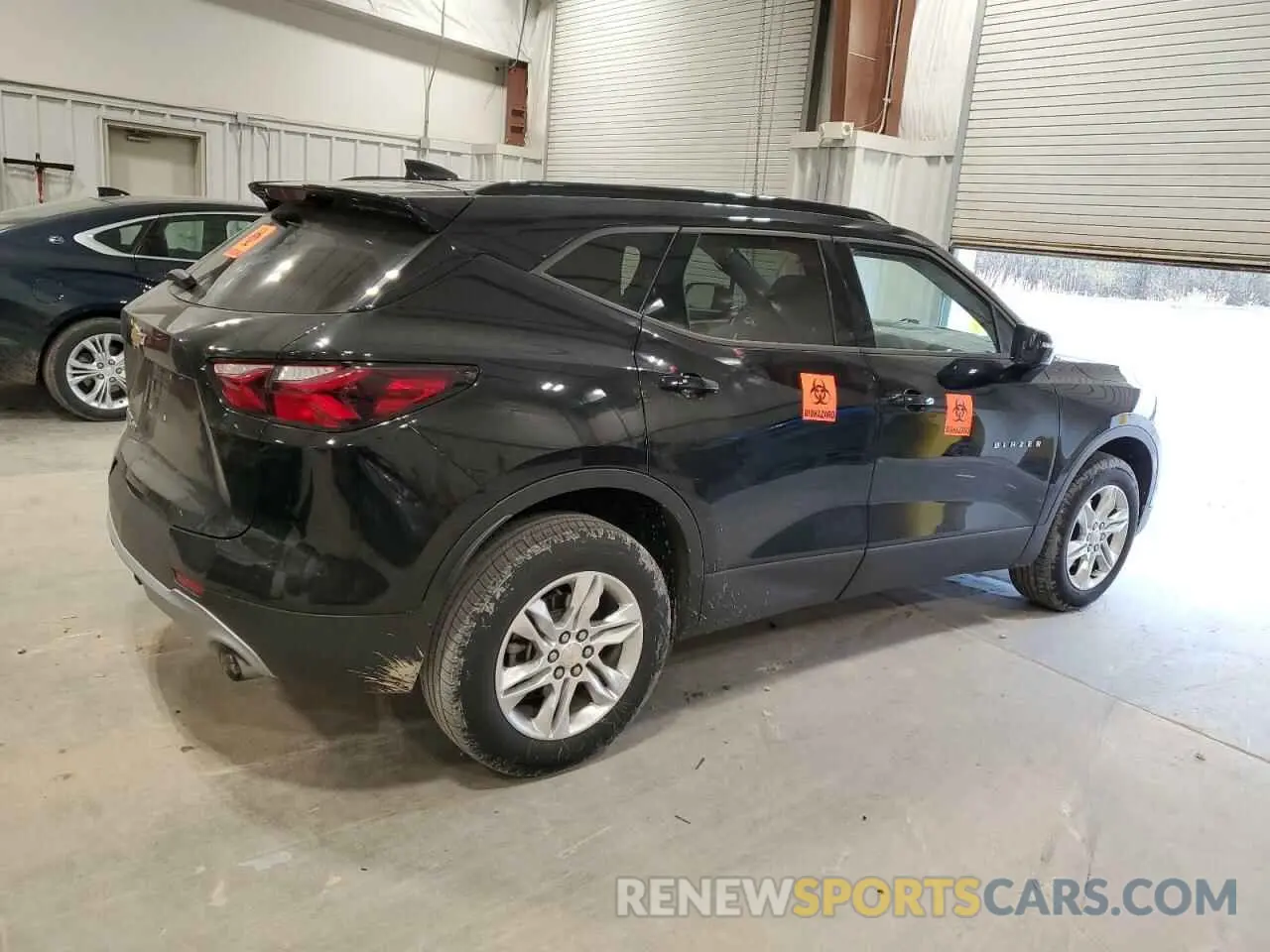 3 Photograph of a damaged car 3GNKBGRS0KS702905 CHEVROLET BLAZER 2019