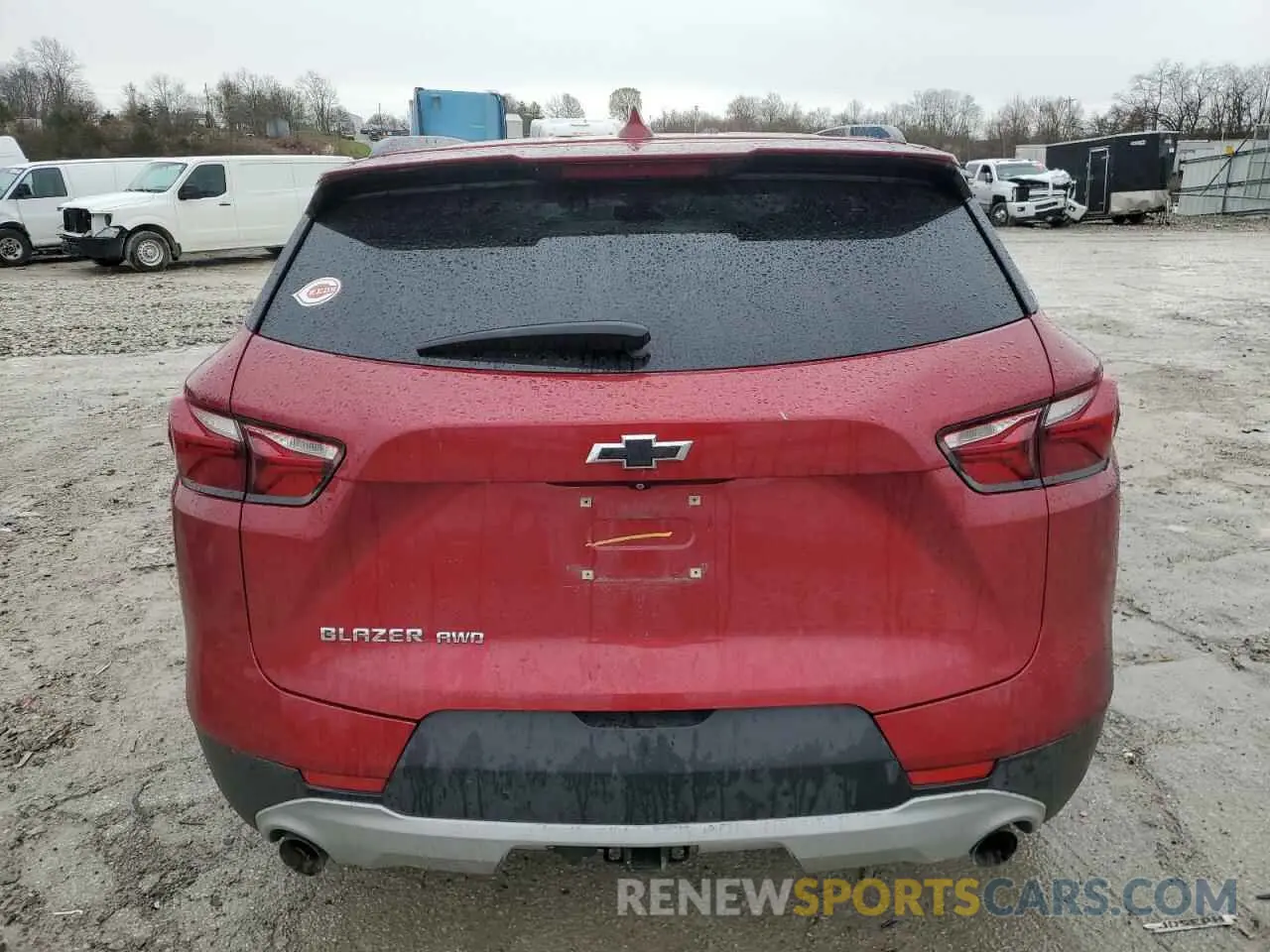 6 Photograph of a damaged car 3GNKBGRS4KS643096 CHEVROLET BLAZER 2019