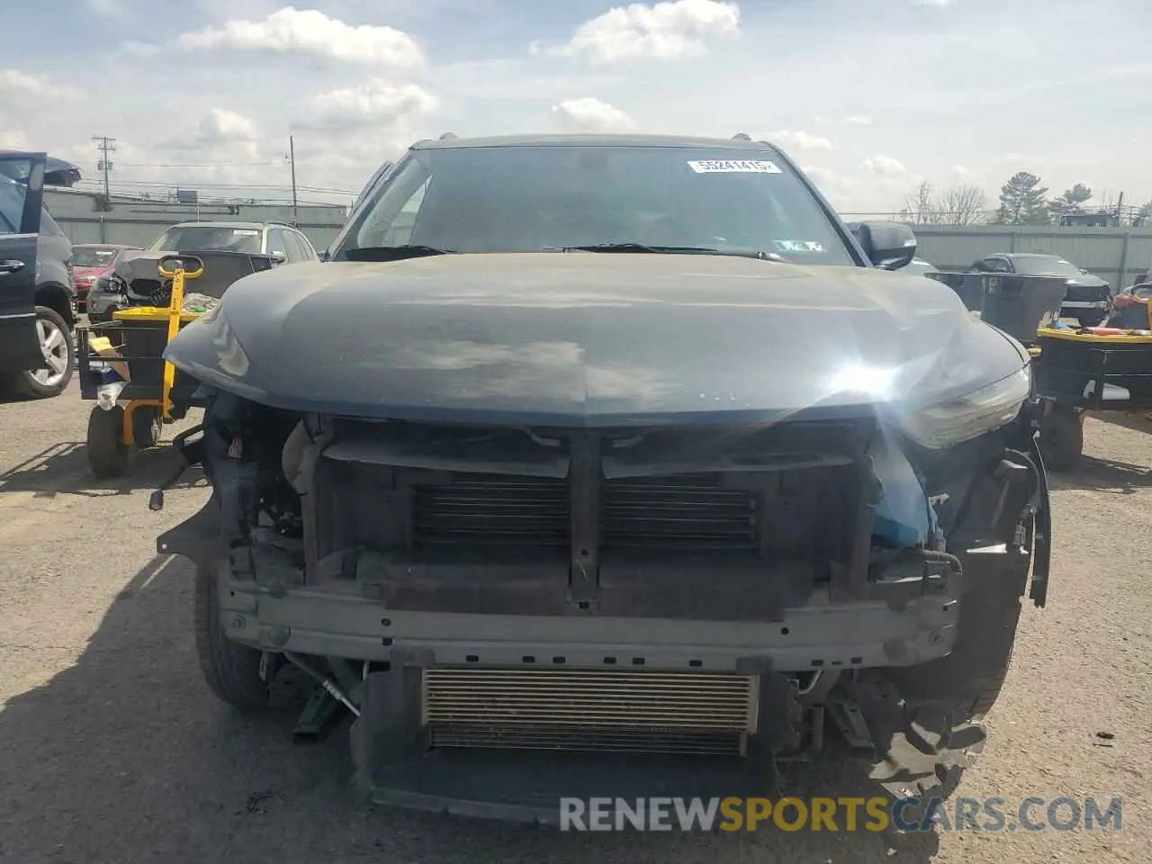 5 Photograph of a damaged car 3GNKBGRS5KS664457 CHEVROLET BLAZER 2019