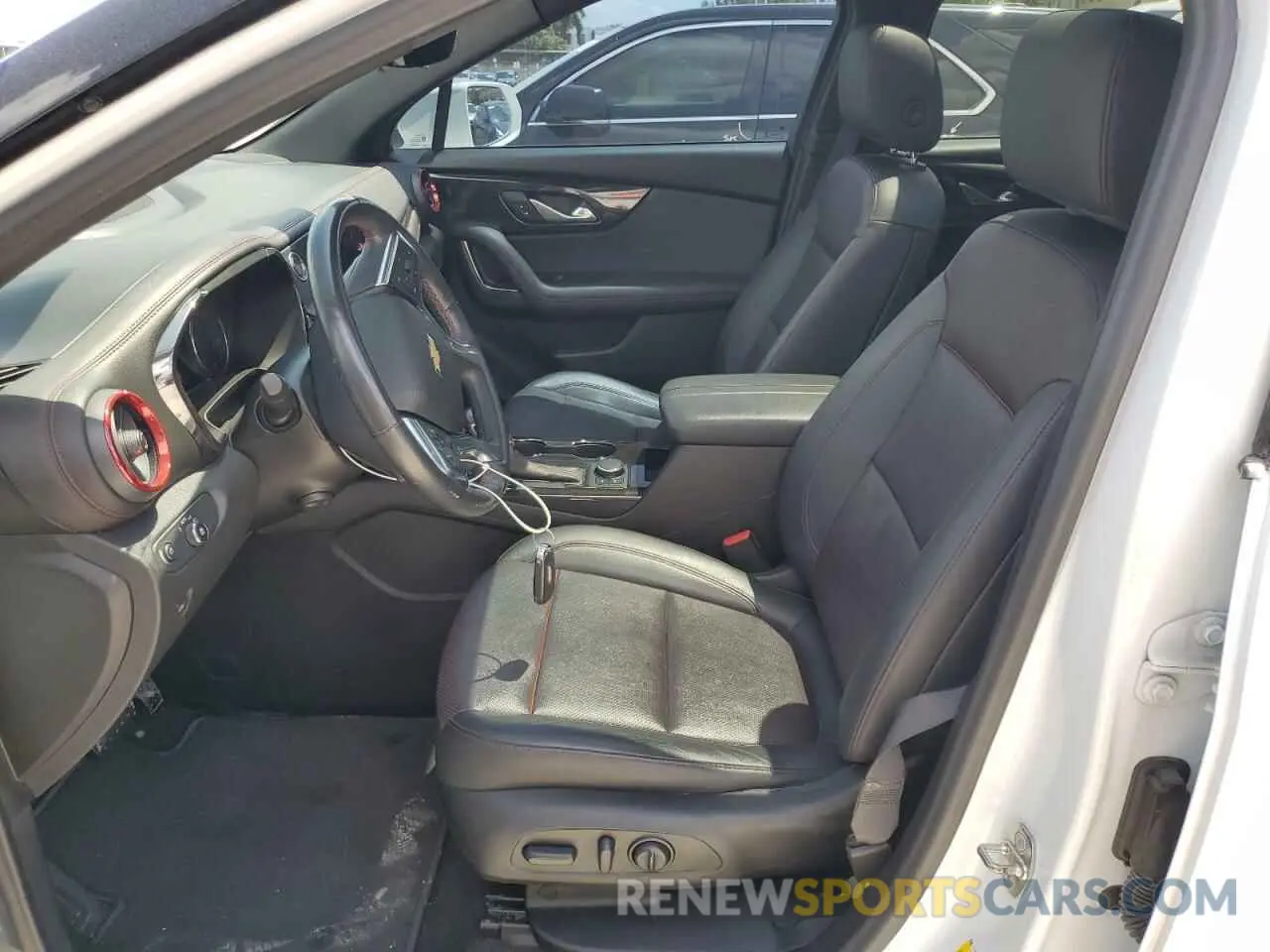 7 Photograph of a damaged car 3GNKBJRS5KS700855 CHEVROLET BLAZER 2019