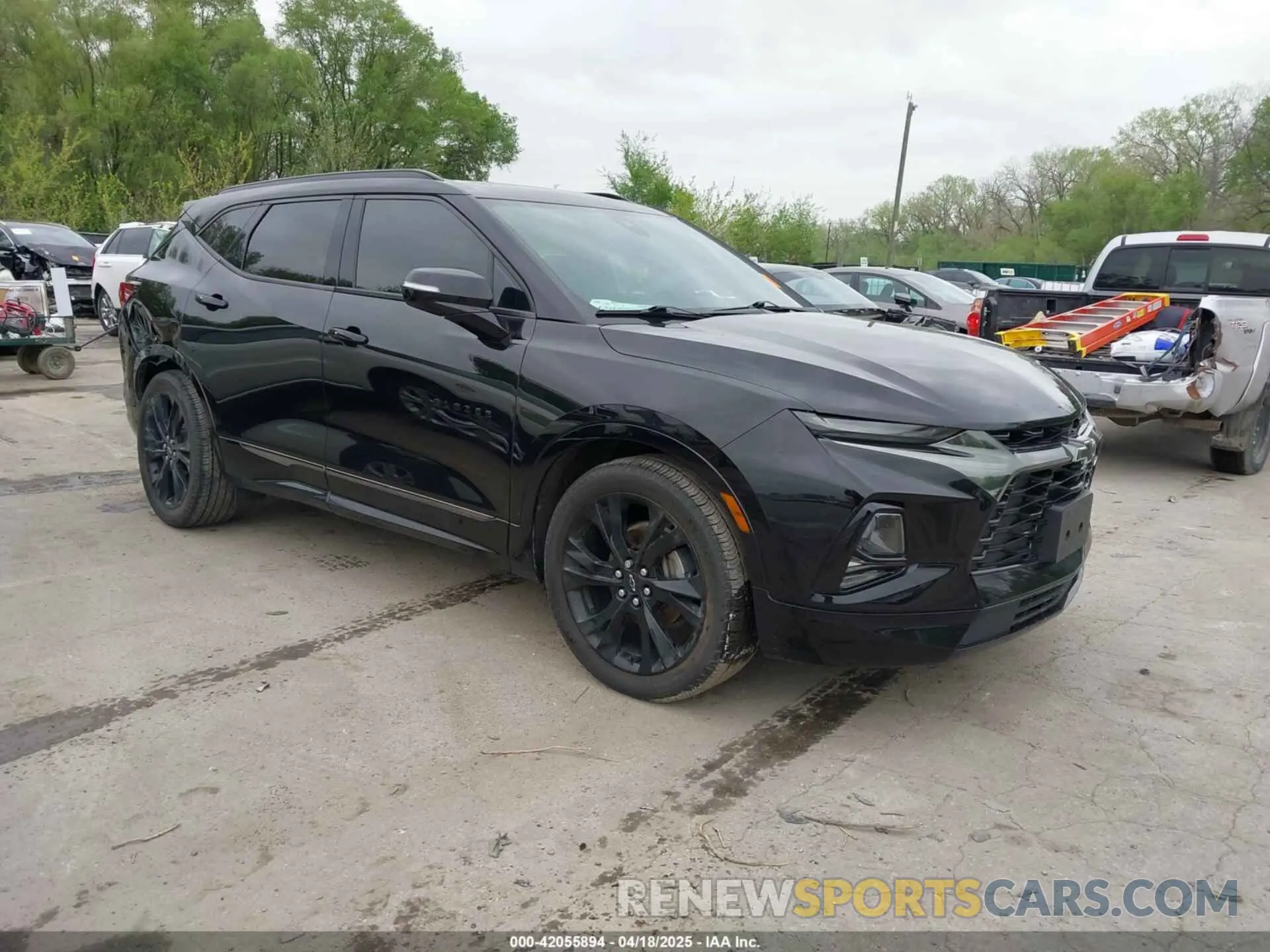 1 Фотография поврежденного автомобиля 3GNKBJRS8KS589136 CHEVROLET BLAZER 2019