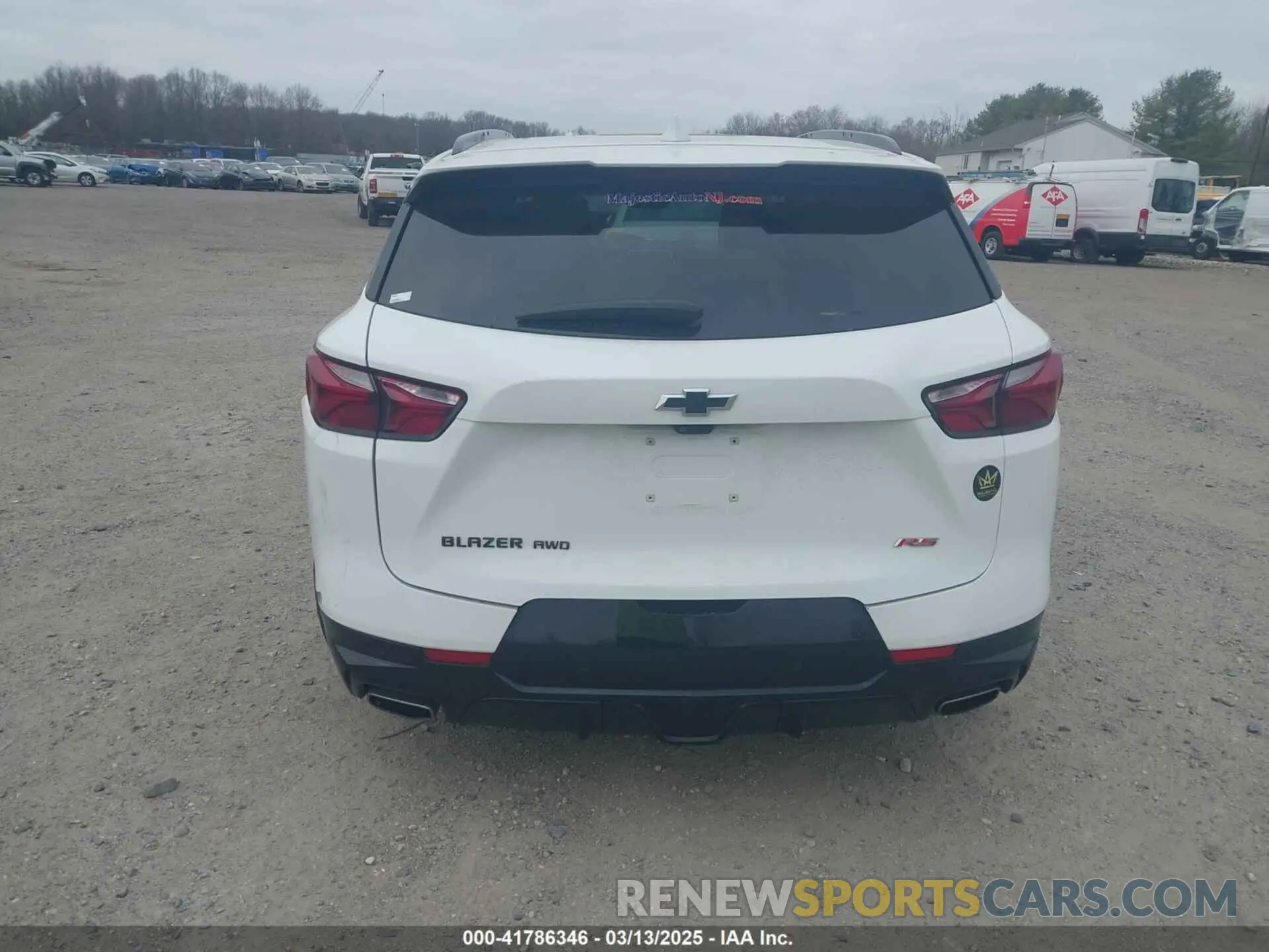 16 Photograph of a damaged car 3GNKBJRSXKS687147 CHEVROLET BLAZER 2019