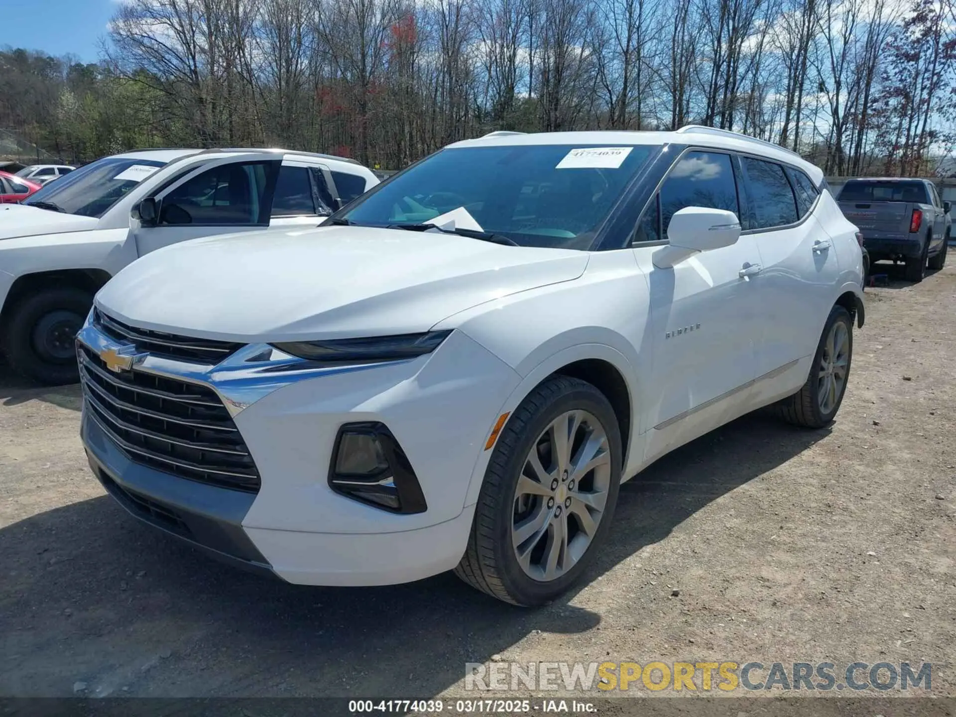 2 Photograph of a damaged car 3GNKBKRS3KS701640 CHEVROLET BLAZER 2019