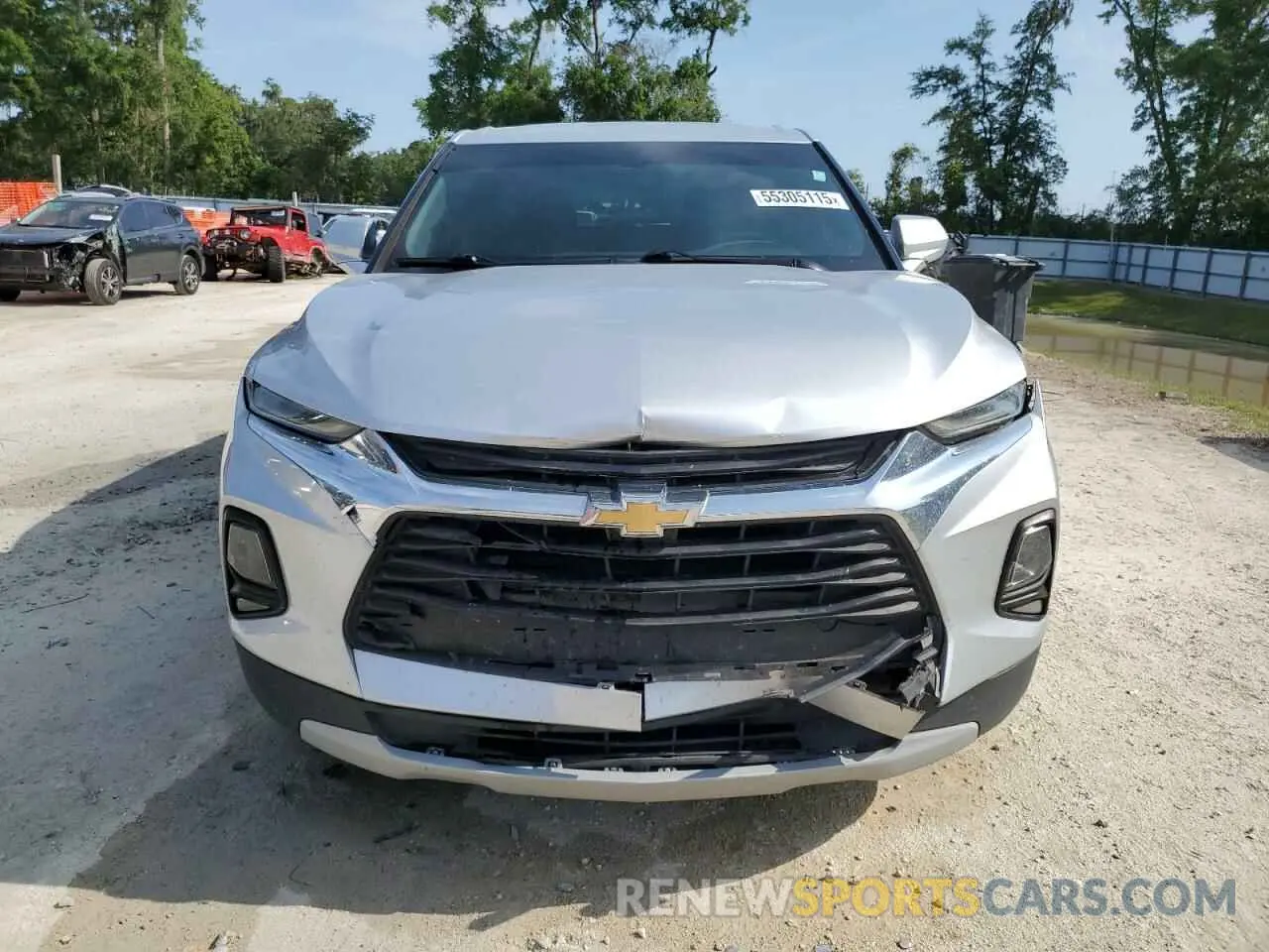 5 Photograph of a damaged car 3GNKBBRA0LS543315 CHEVROLET BLAZER 2020