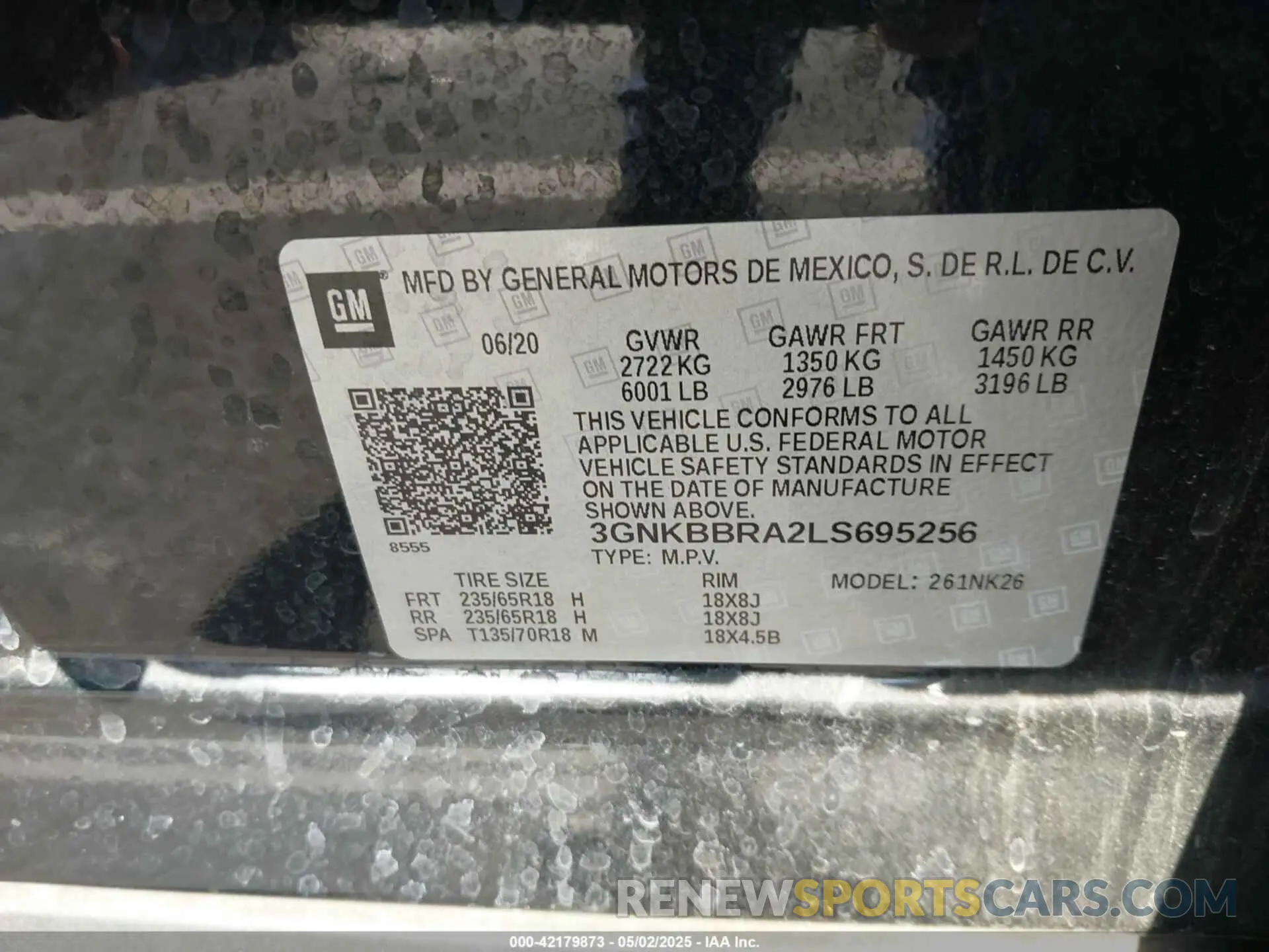 9 Фотография поврежденного автомобиля 3GNKBBRA2LS695256 CHEVROLET BLAZER 2020