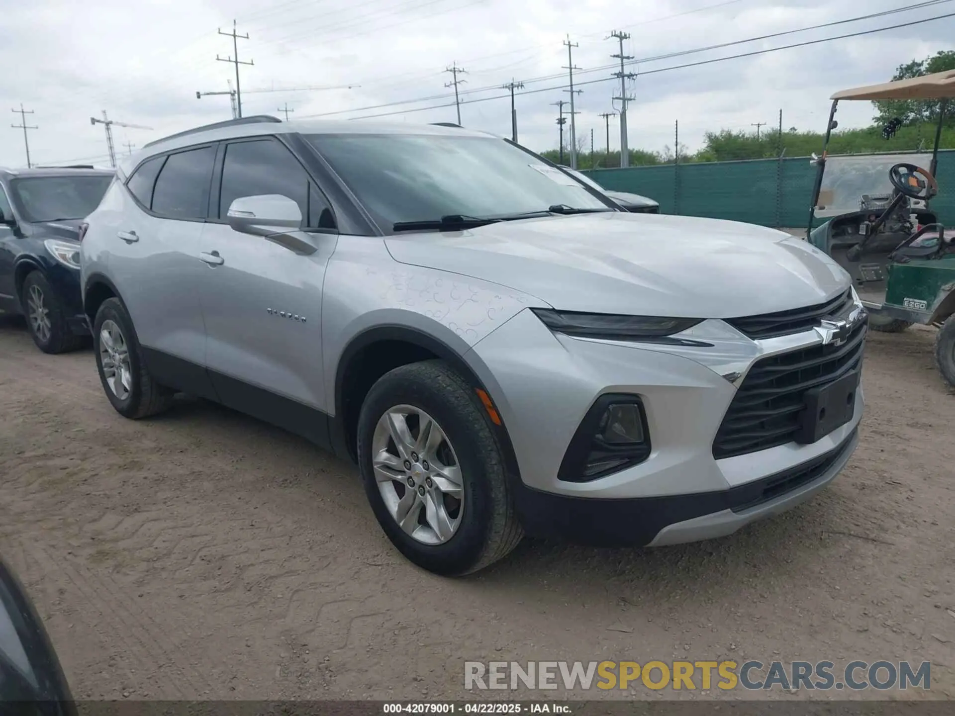 1 Фотография поврежденного автомобиля 3GNKBBRA6LS563522 CHEVROLET BLAZER 2020