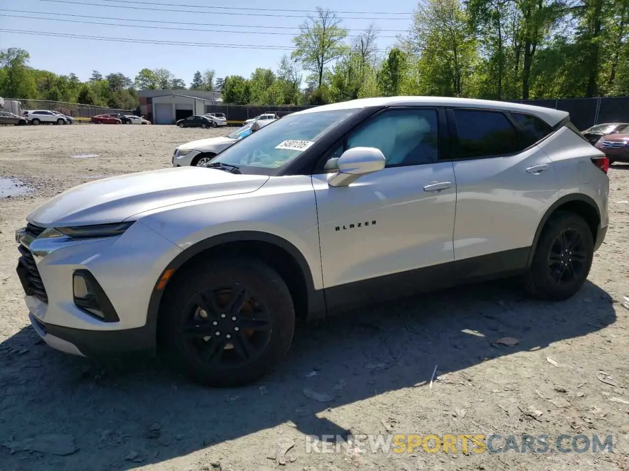 1 Photograph of a damaged car 3GNKBBRA7LS538063 CHEVROLET BLAZER 2020