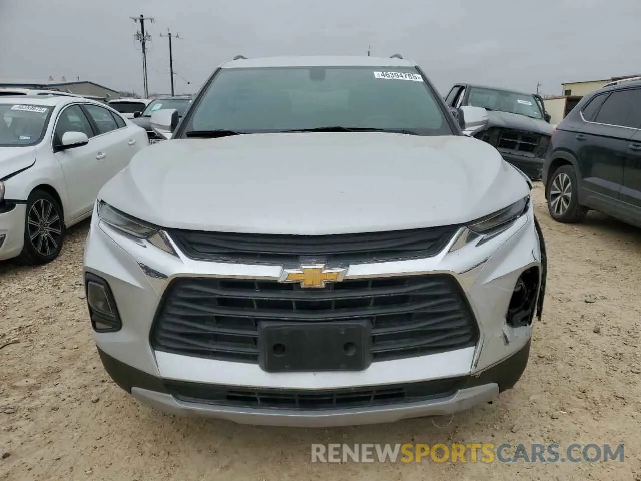 5 Photograph of a damaged car 3GNKBBRA7LS631181 CHEVROLET BLAZER 2020