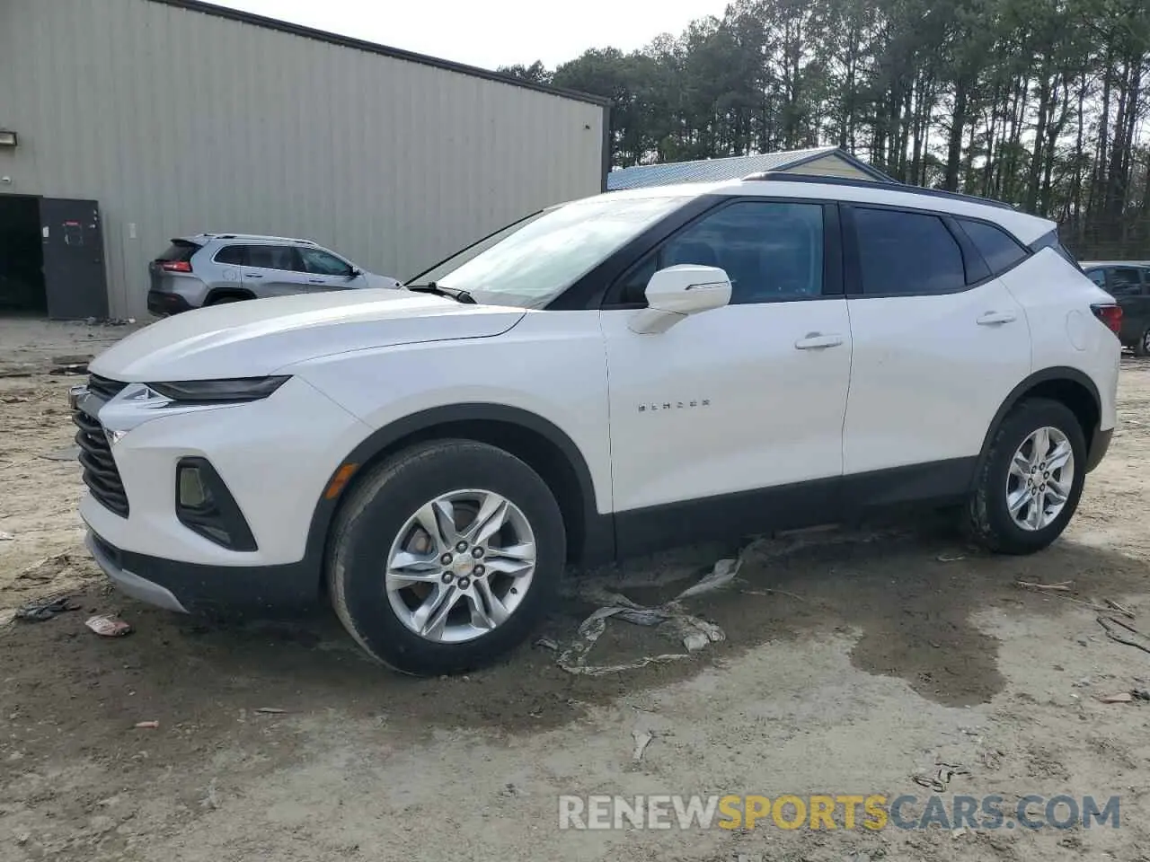 1 Photograph of a damaged car 3GNKBBRA8LS597378 CHEVROLET BLAZER 2020
