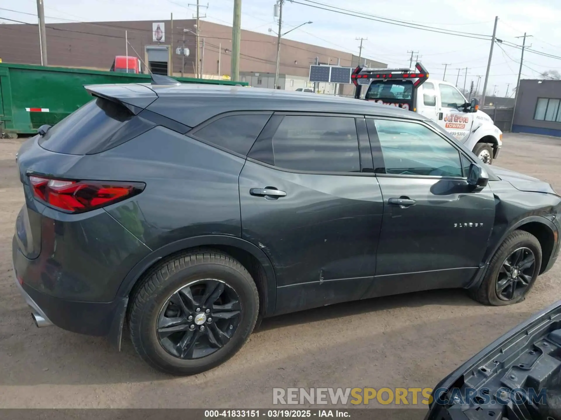 13 Фотография поврежденного автомобиля 3GNKBBRA9LS595817 CHEVROLET BLAZER 2020